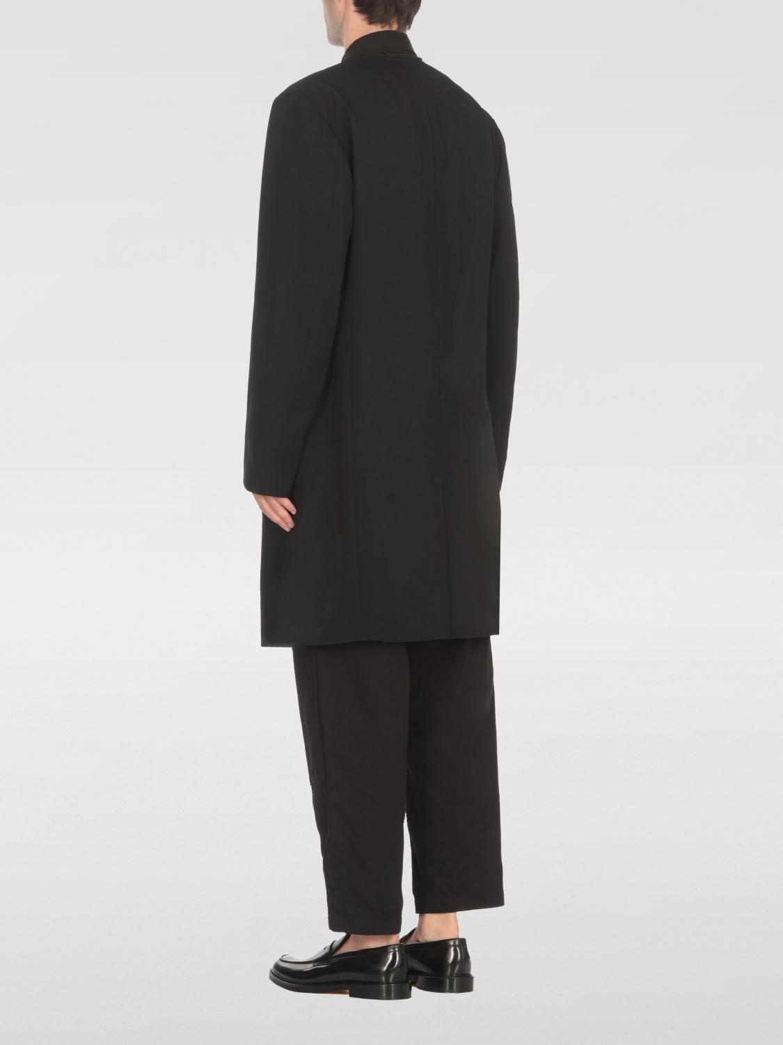 YOHJI YAMAMOTO COAT: Coat men Yohji Yamamoto, Black - Img 2