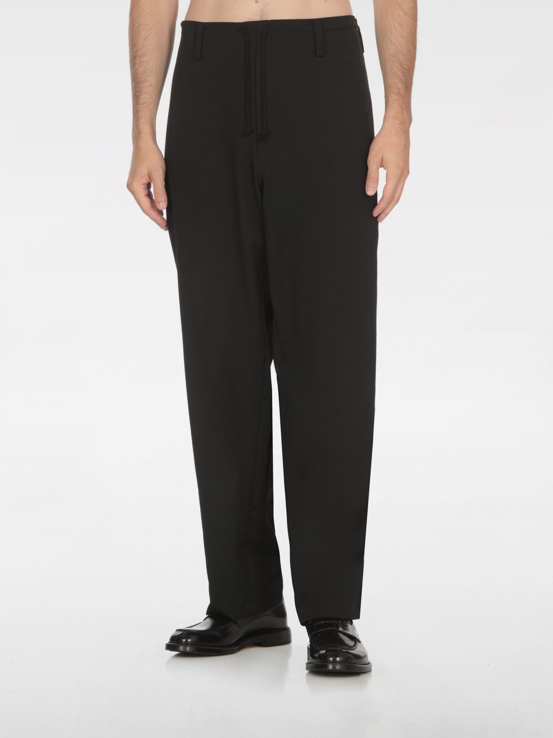 YOHJI YAMAMOTO PANTS: Pants men Yohji Yamamoto, Black - Img 1