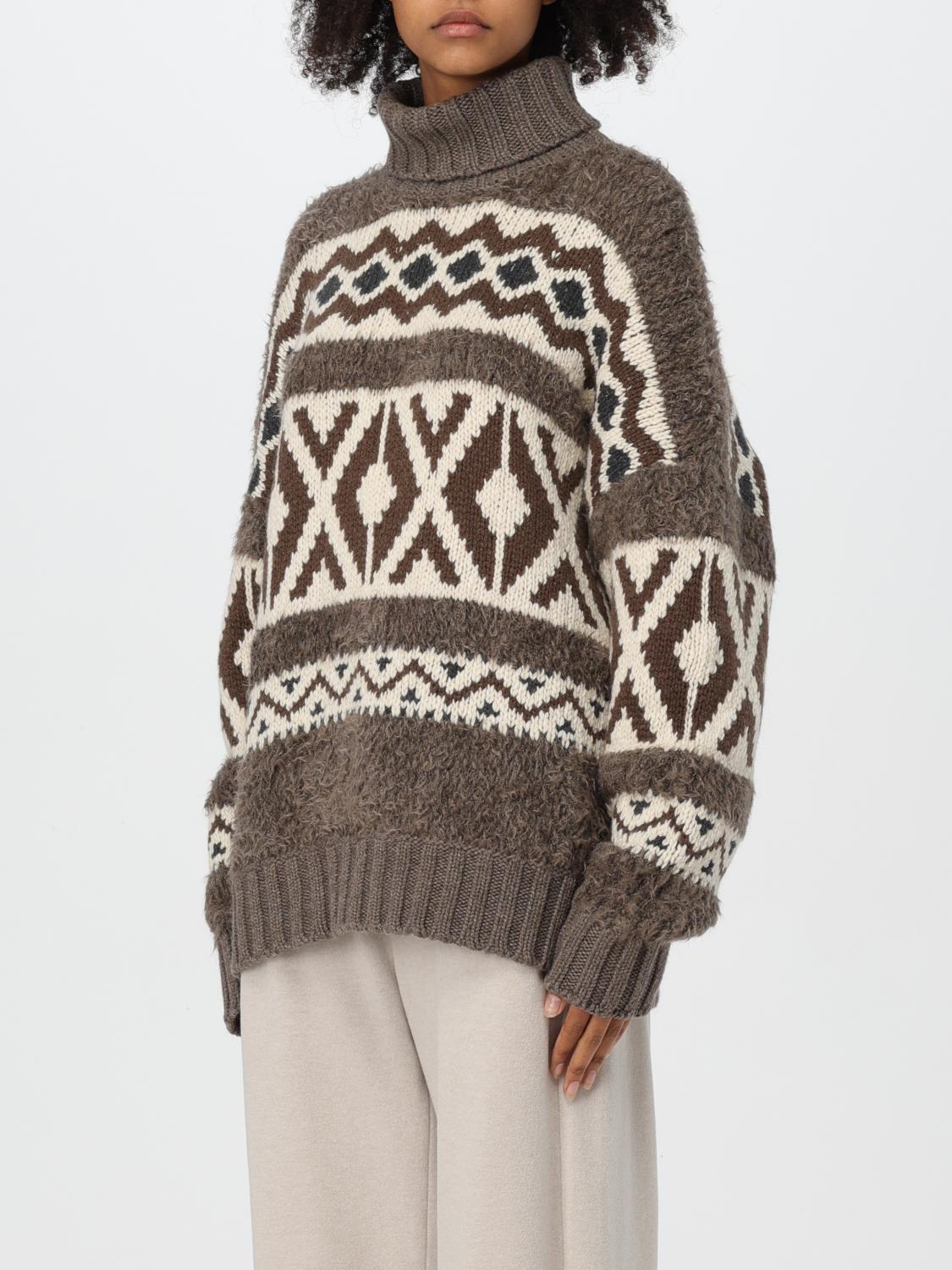 BRUNELLO CUCINELLI: women's sweater - Multicolor | Brunello