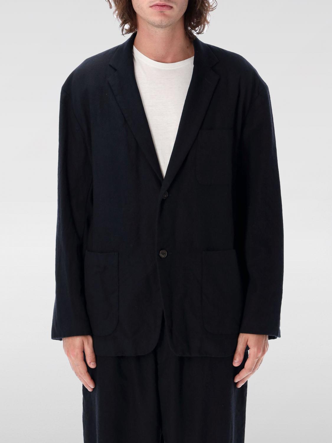 COMME DES GARCONS BLAZER: Blazer Comme Des Garçons in lana , Blue - Img 1