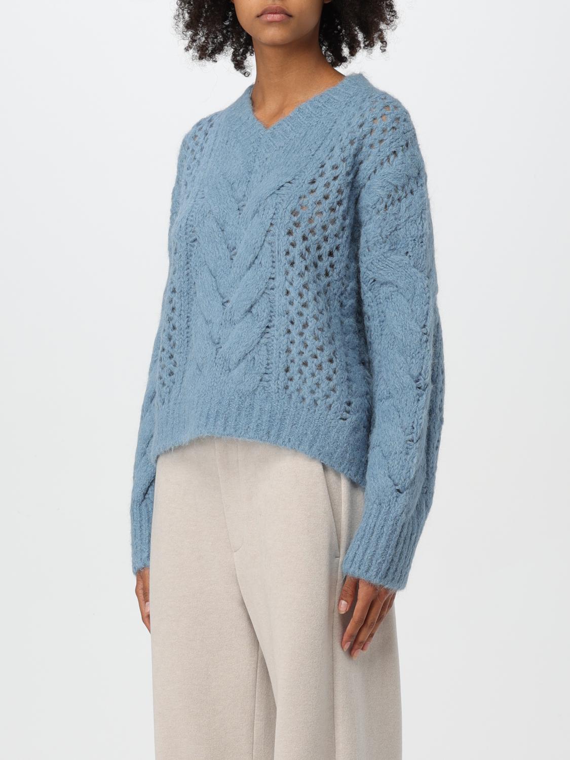 BRUNELLO CUCINELLI SWEATER: Brunello Cucinelli women's sweater, Blue - Img 4