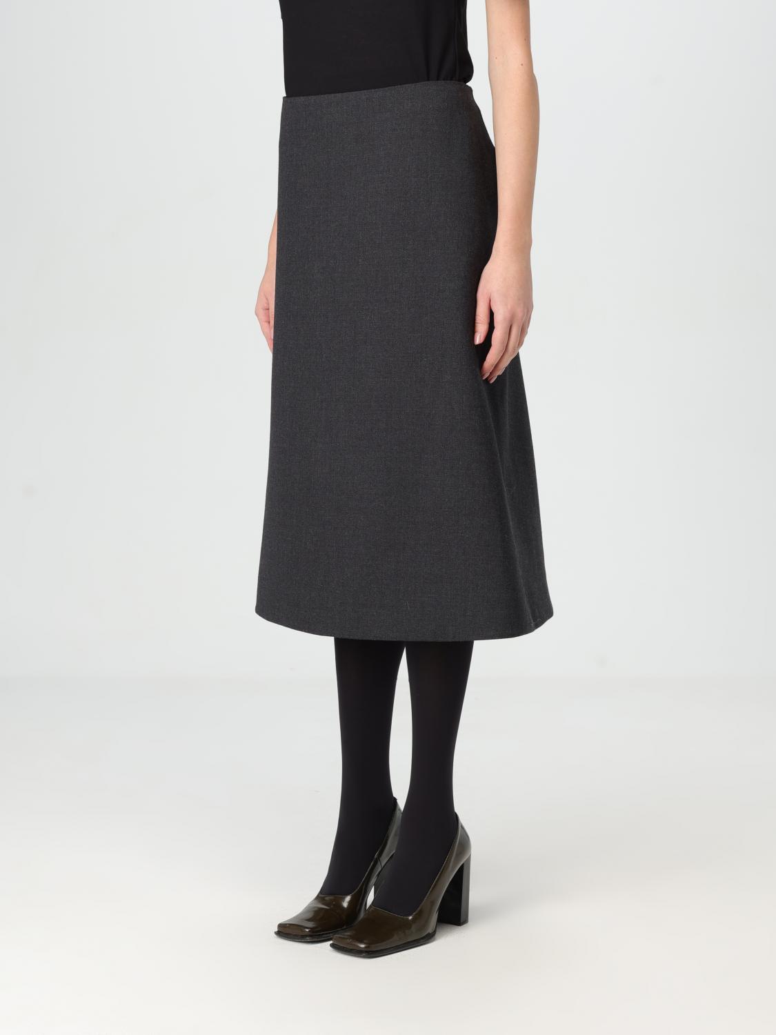 JIL SANDER SKIRT: Skirt woman Jil Sander, Charcoal - Img 4