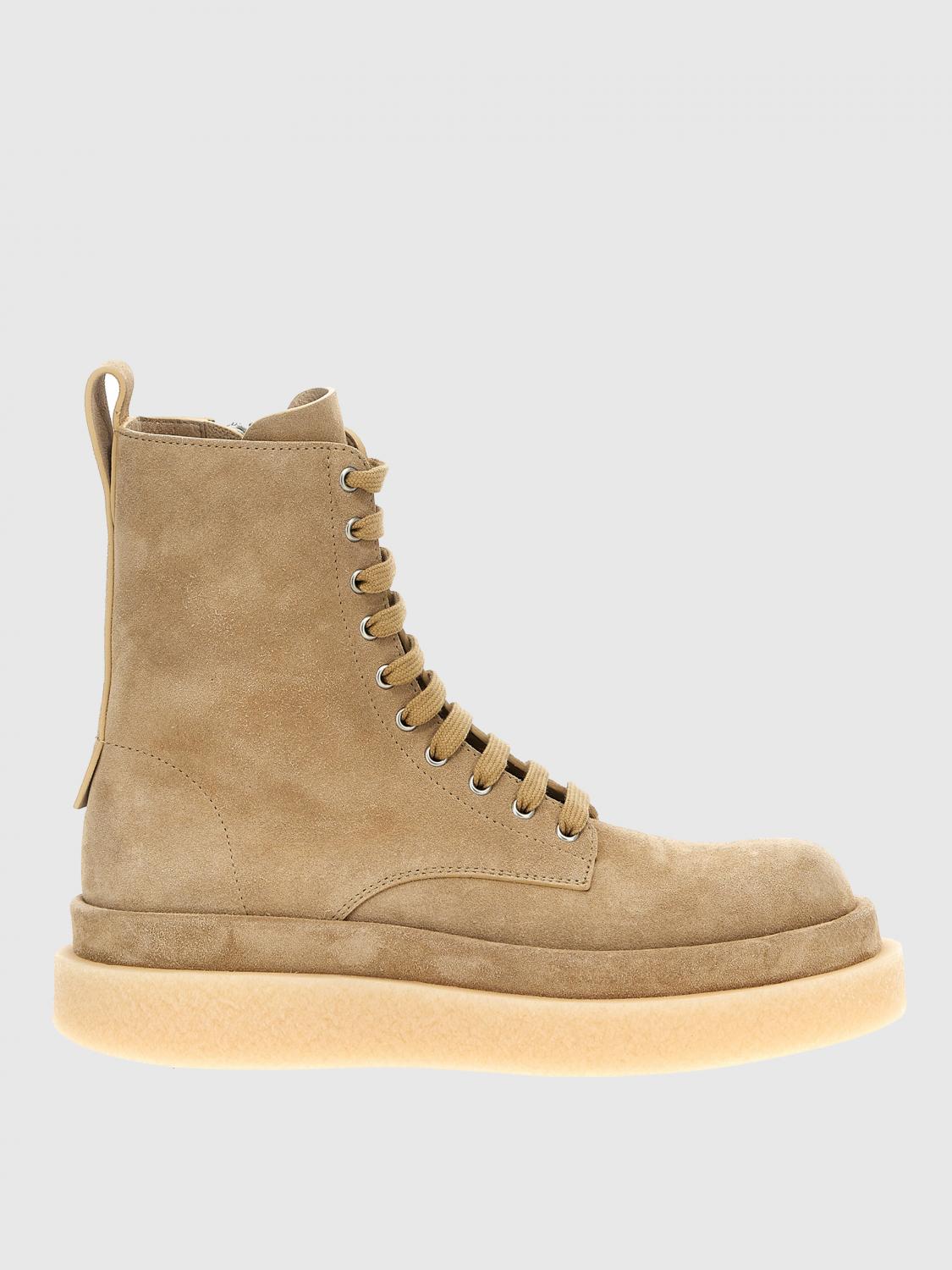 JIL SANDER BOOTS: Shoes men Jil Sander, Beige - Img 1