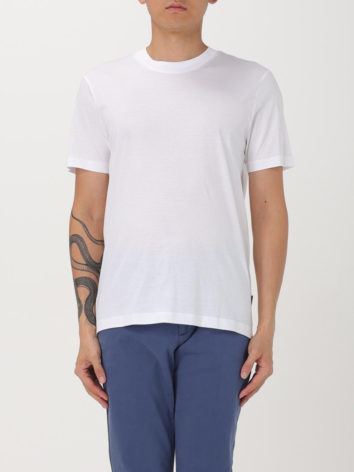 Giglio T-shirt Boss in jersey di cotone