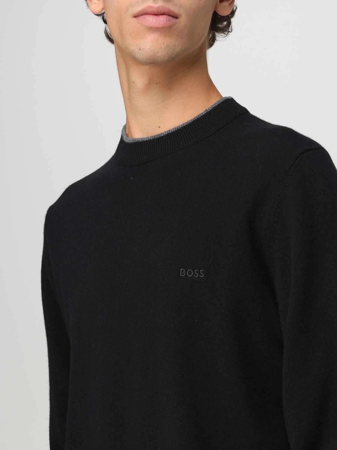 BOSS SWEATER: Sweater men Boss, Black - Img 3