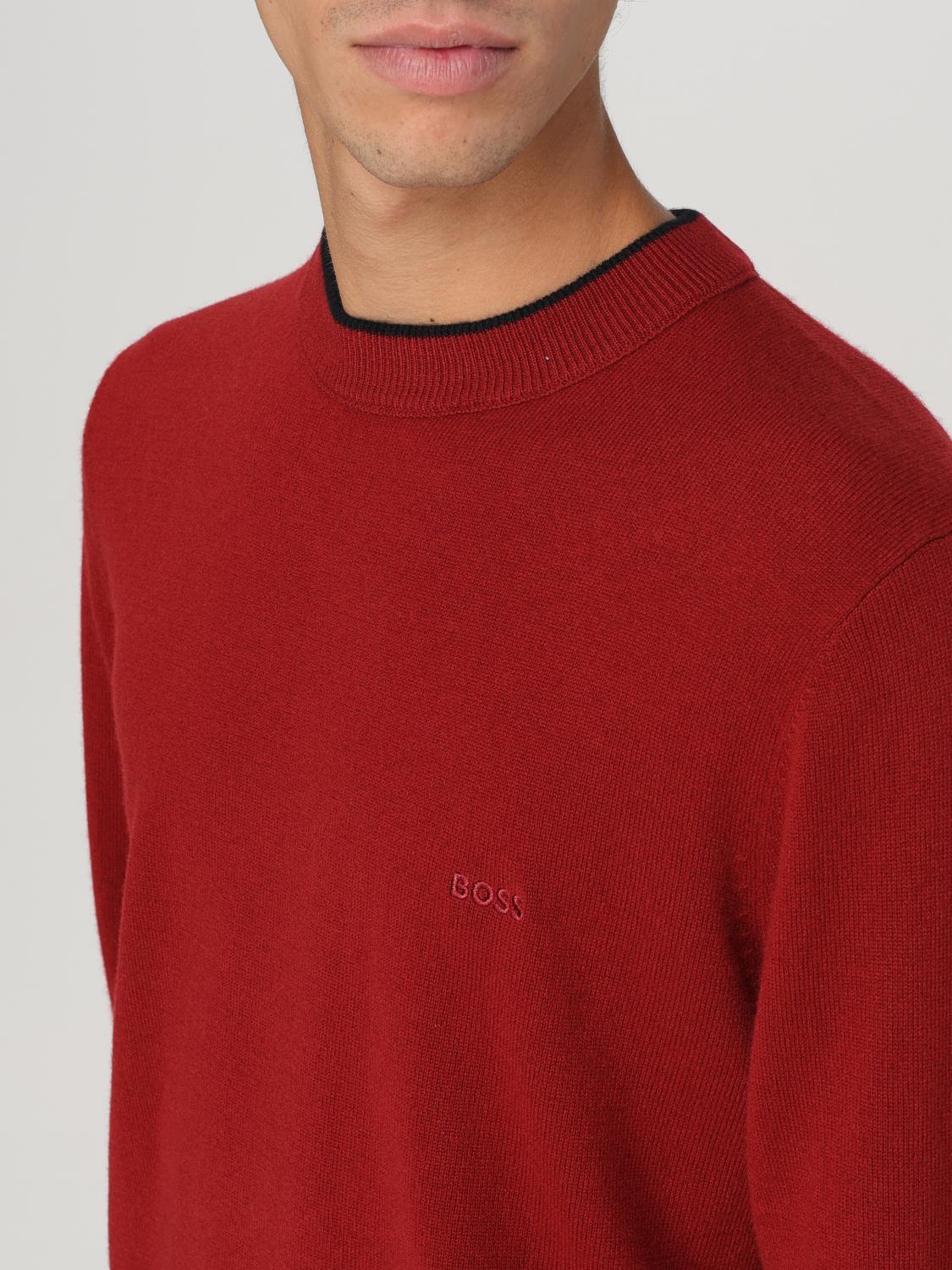 BOSS SWEATER: Sweater men Boss, Red - Img 3