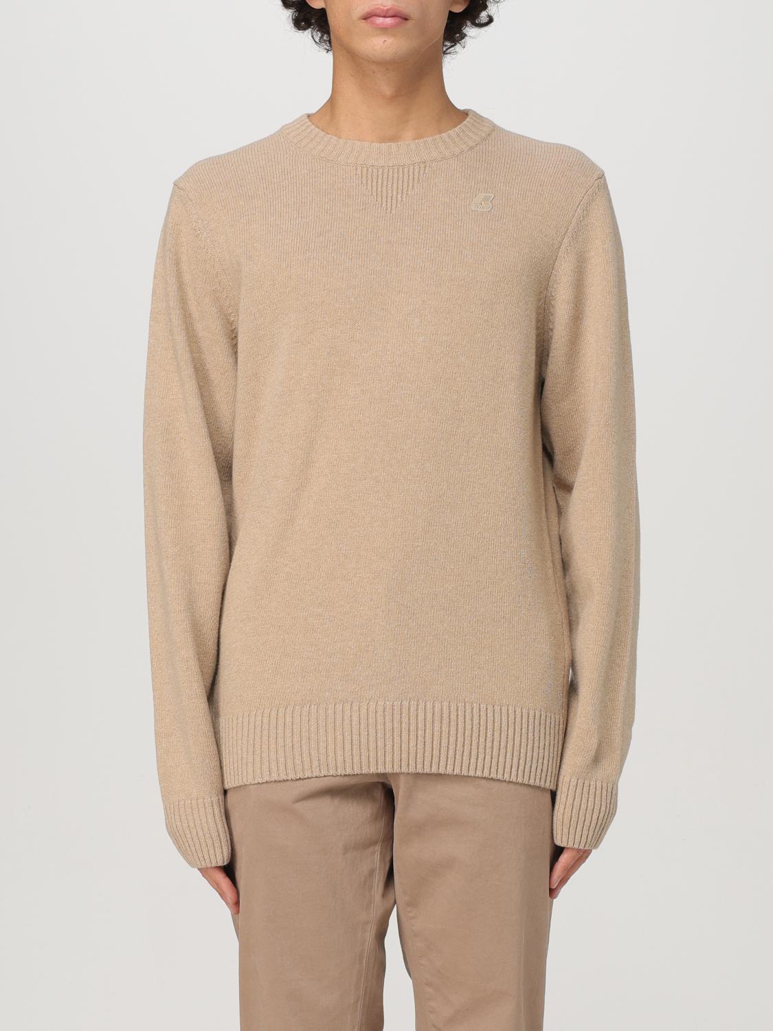 BOSS SWEATER: Sweater men Boss, Camel - Img 1