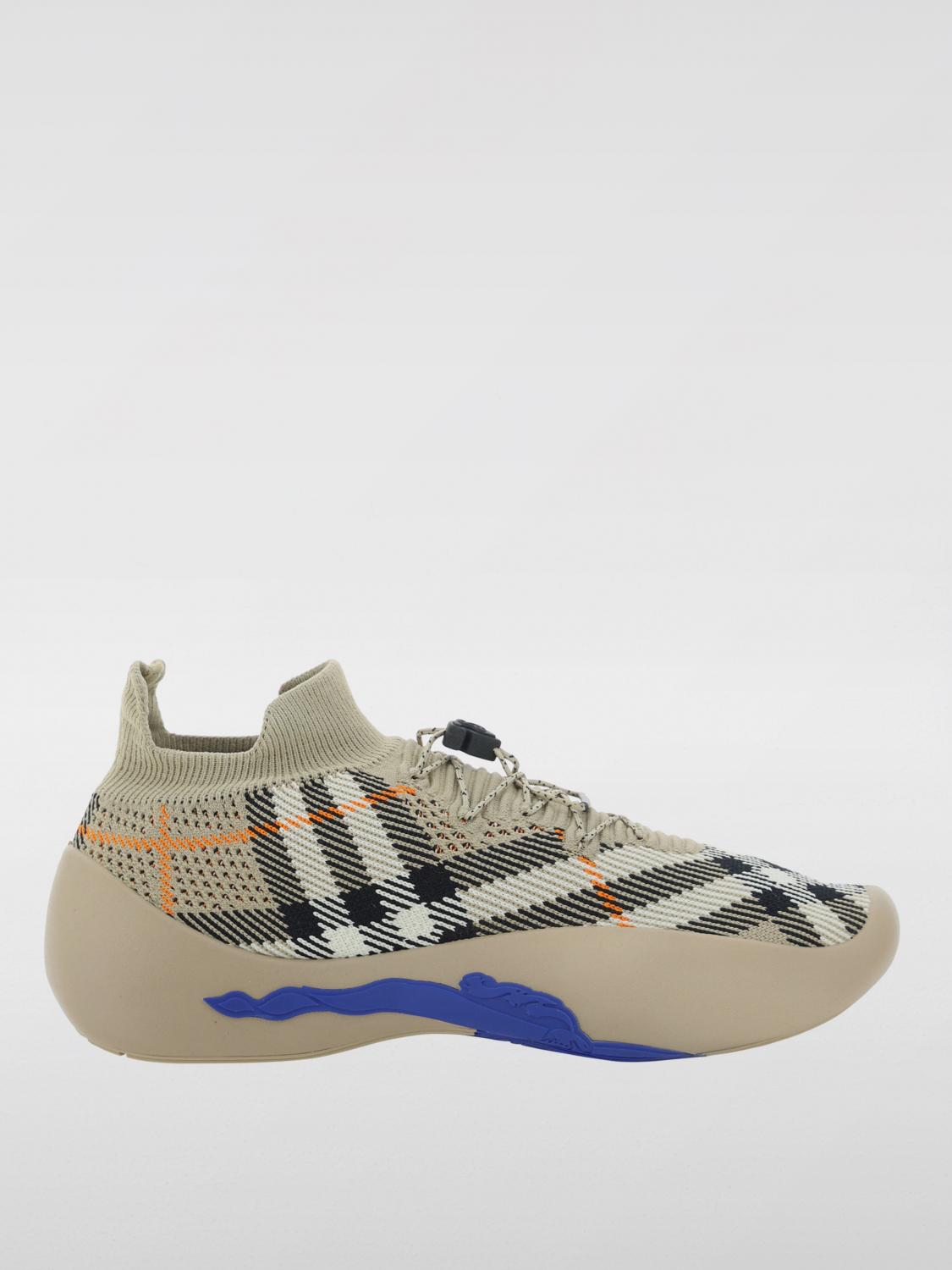 BURBERRY SNEAKERS: Sneakers men Burberry, Beige - Img 1