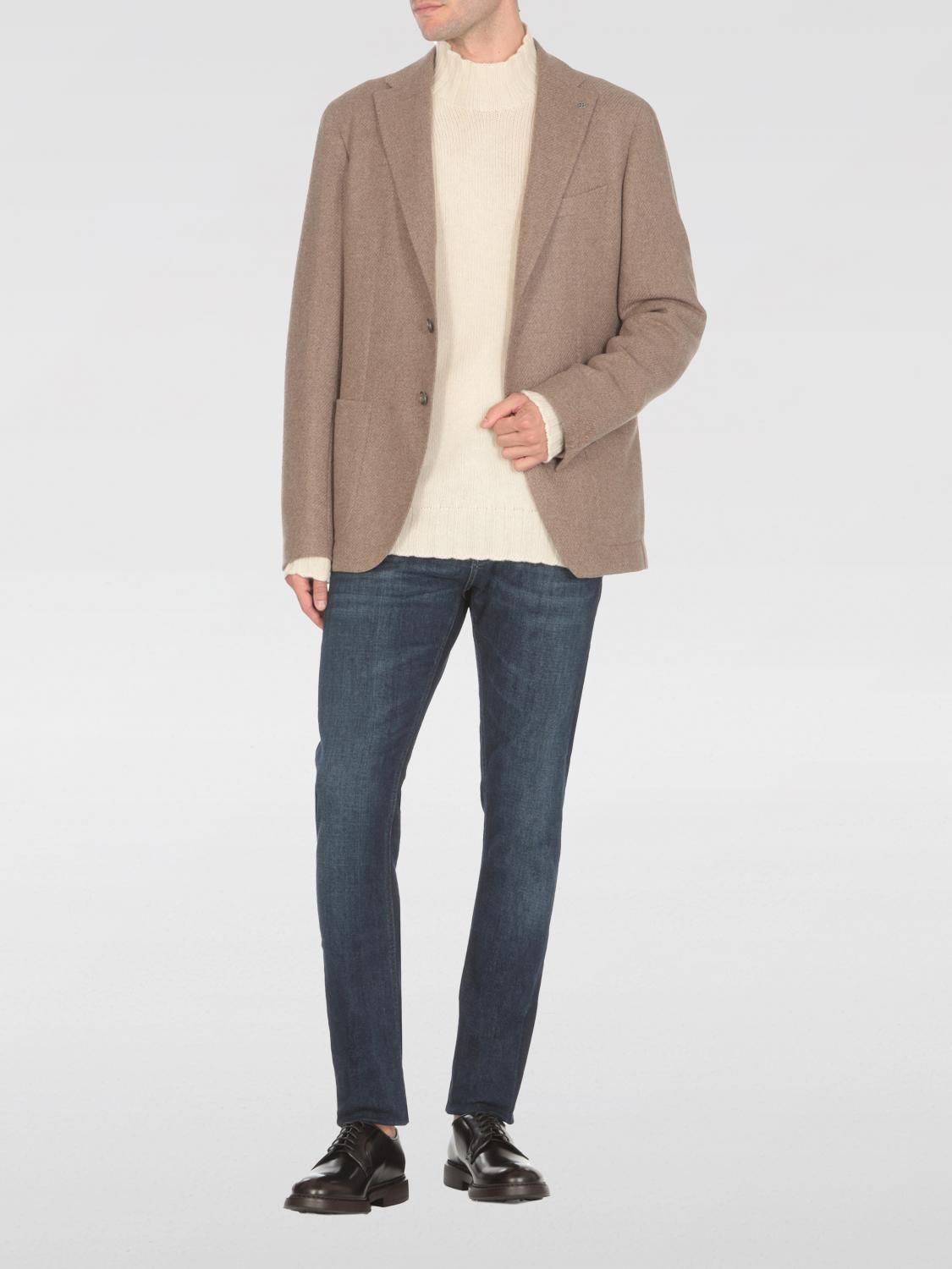 TAGLIATORE JACKET: Jacket men Tagliatore, Beige - Img 2