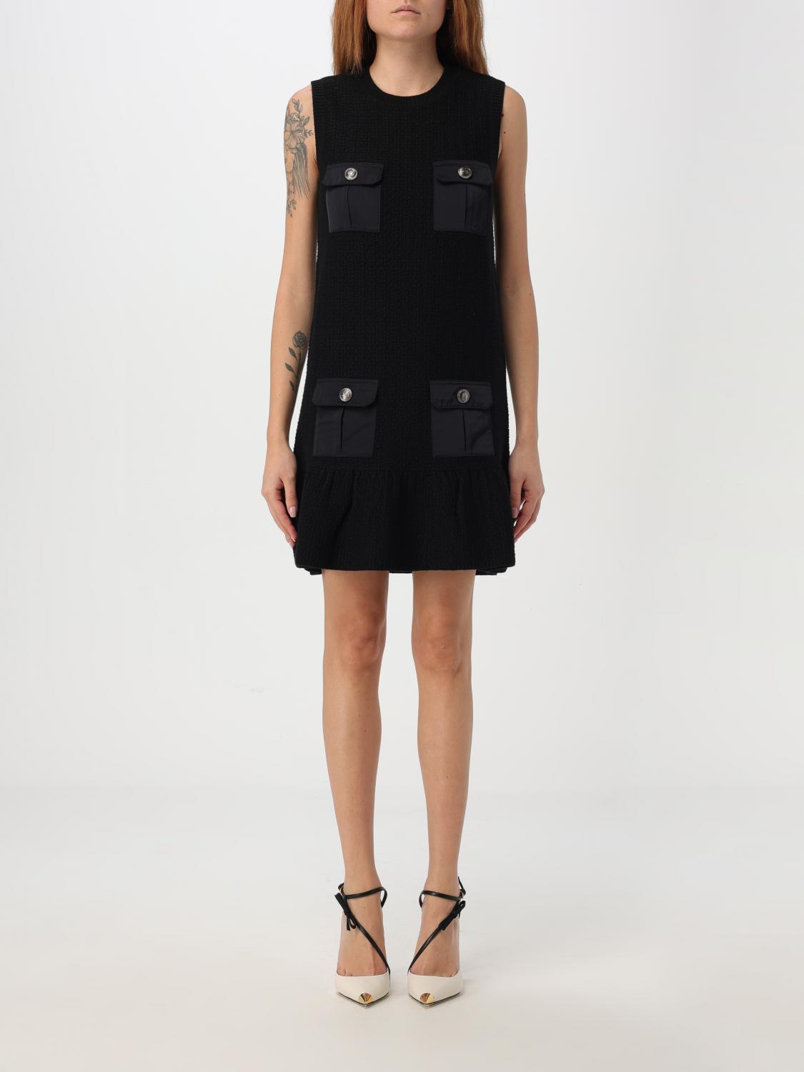 ELISABETTA FRANCHI DRESS: Dress woman Elisabetta Franchi, Black - Img 1