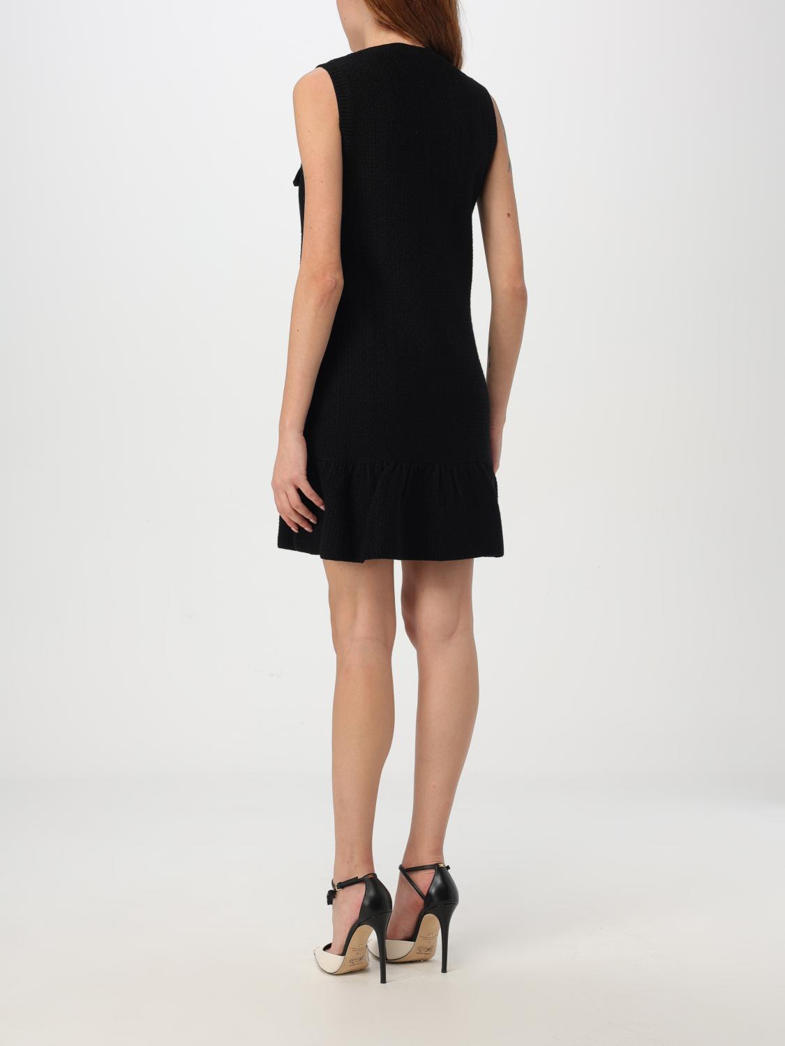 ELISABETTA FRANCHI DRESS: Dress woman Elisabetta Franchi, Black - Img 2