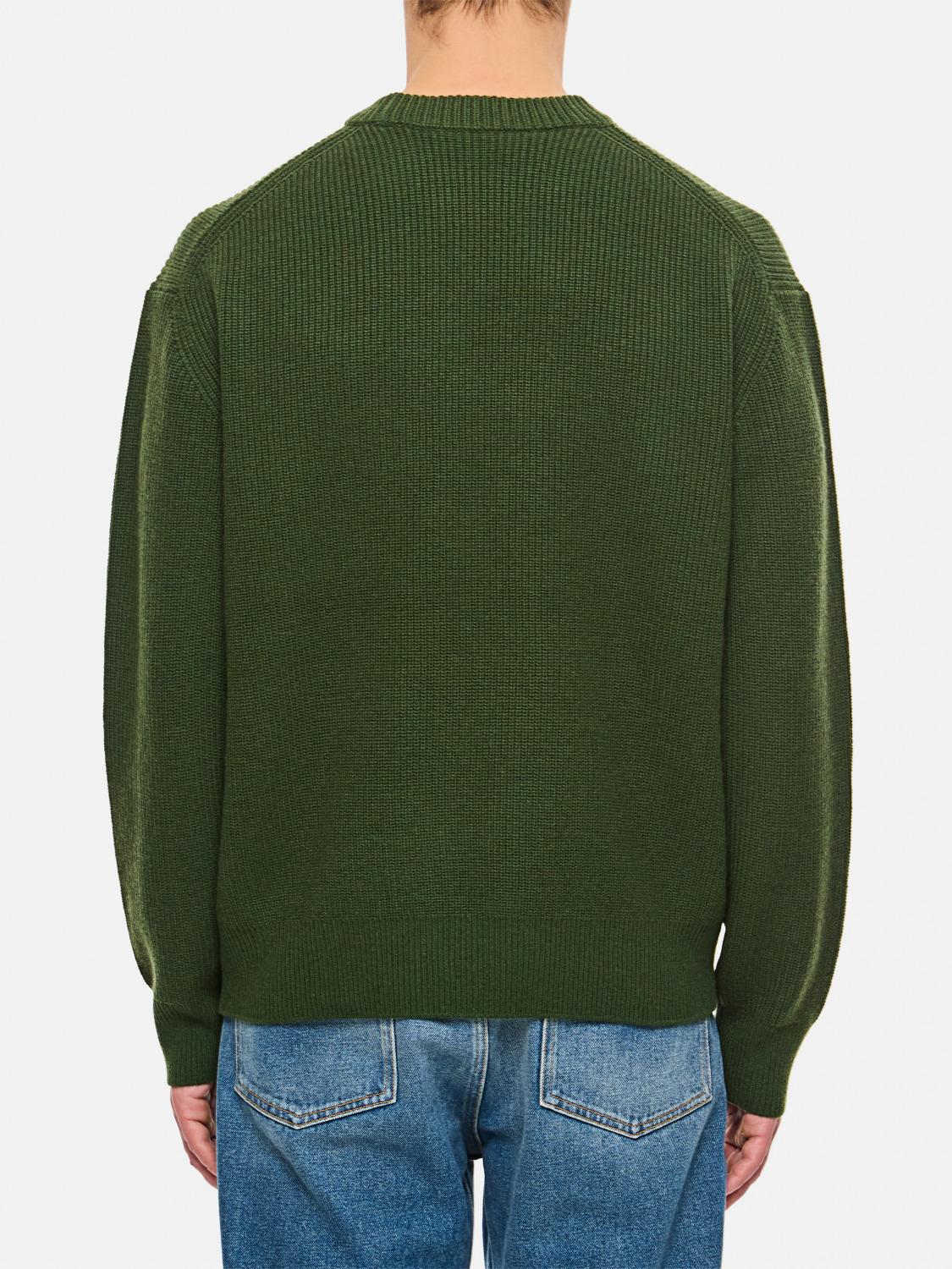 MAISON KITSUNÉ SWEATER: Sweater men Maison KitsunÉ, Green - Img 3