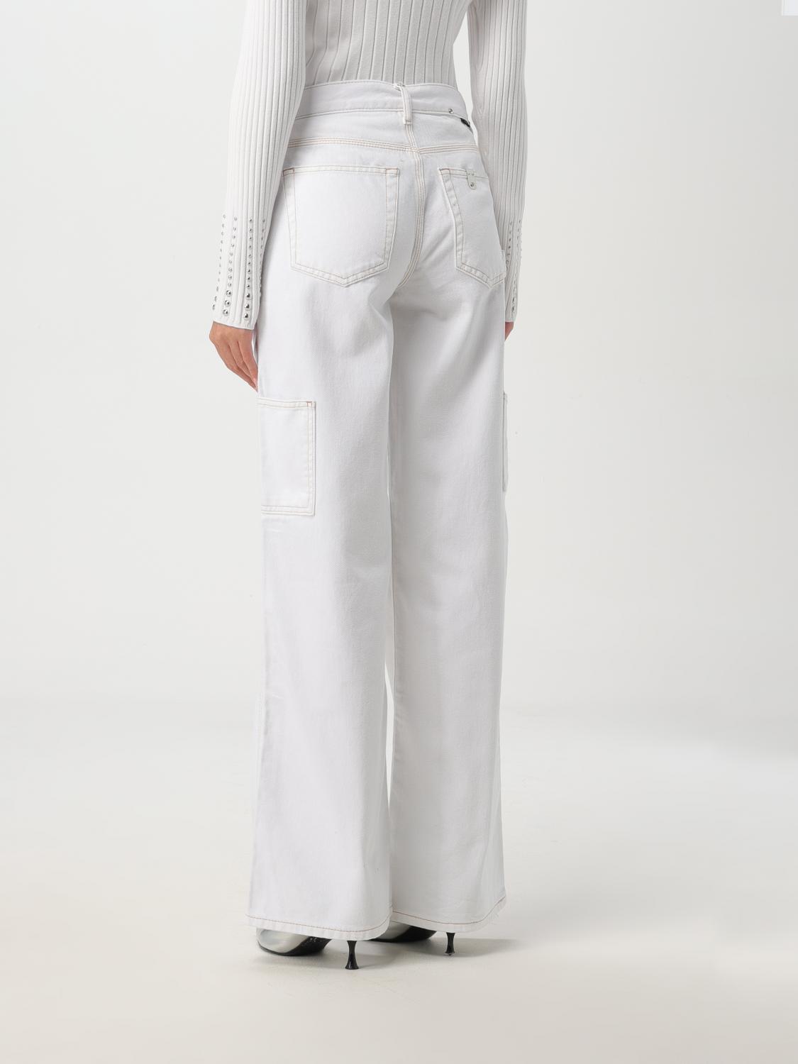 LIU JO PANTS: Pants woman Liu Jo, White - Img 2