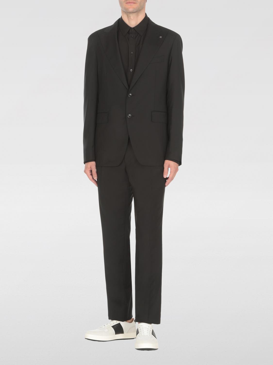 TAGLIATORE SUIT: Suit men Tagliatore, Black - Img 2