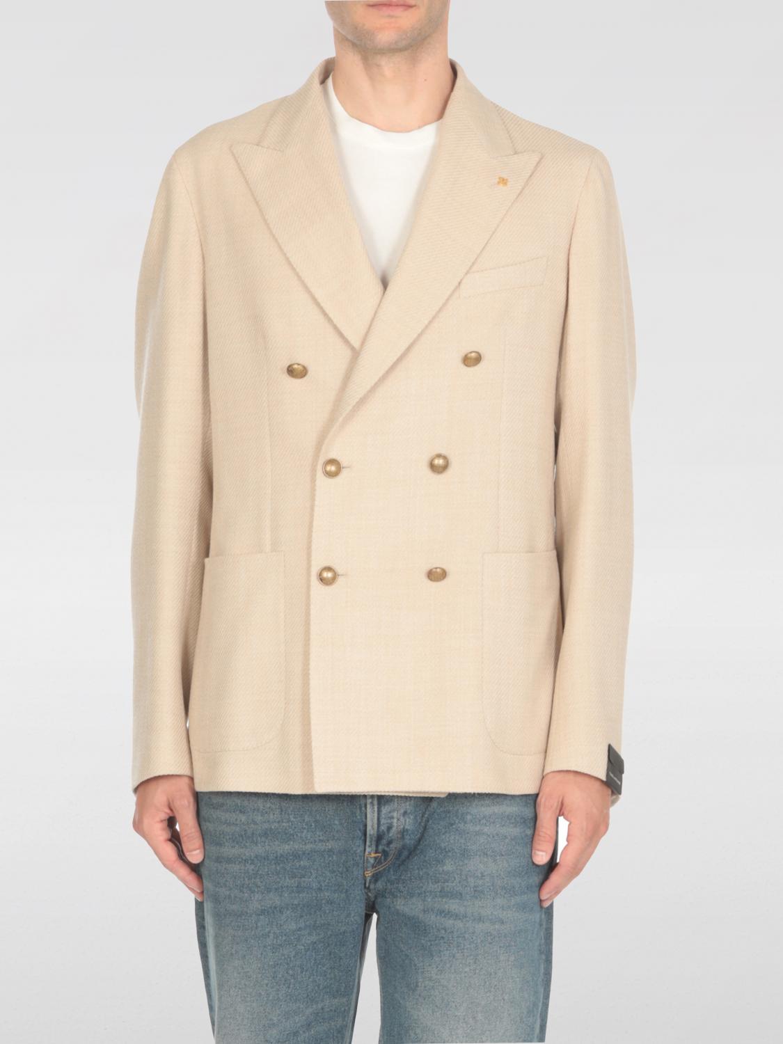 TAGLIATORE BLAZER: Veste homme Tagliatore, Beige - Img 1