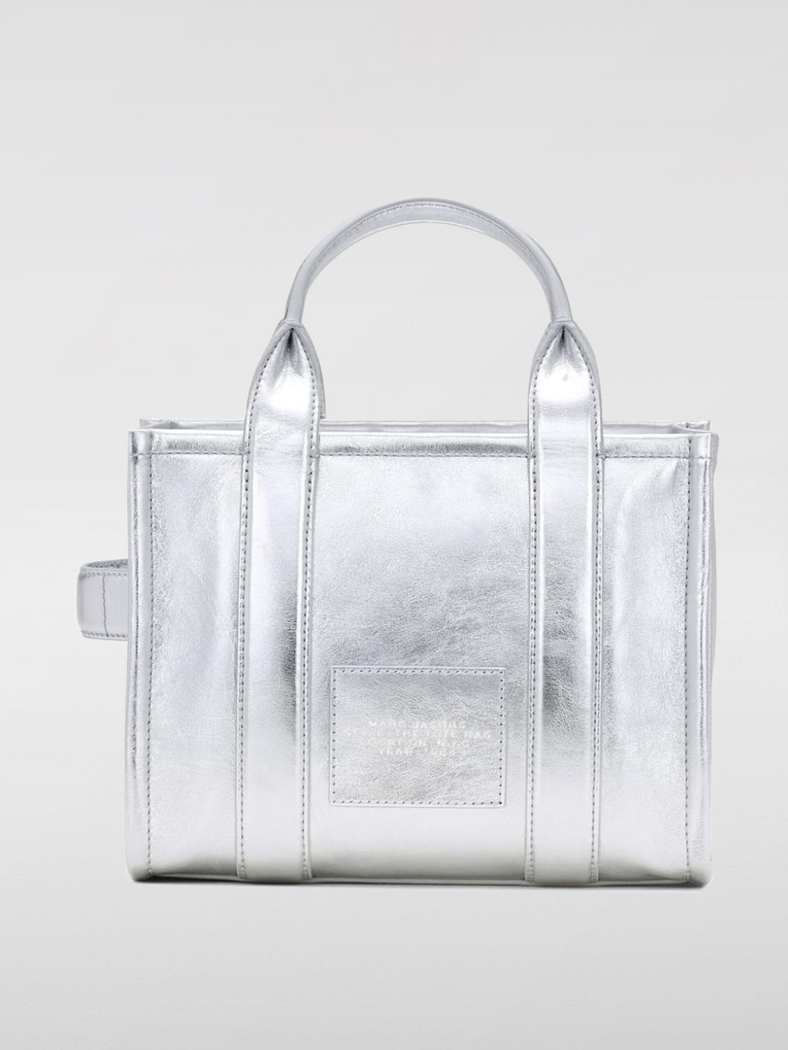 MARC JACOBS BORSA A SPALLA: Borsa a spalla donna Marc Jacobs, Silver - Img 3