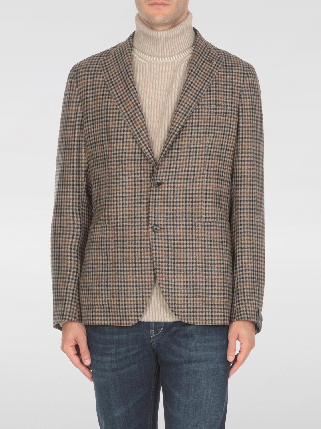 TAGLIATORE BLAZER: Jacket men Tagliatore, Beige - Img 1