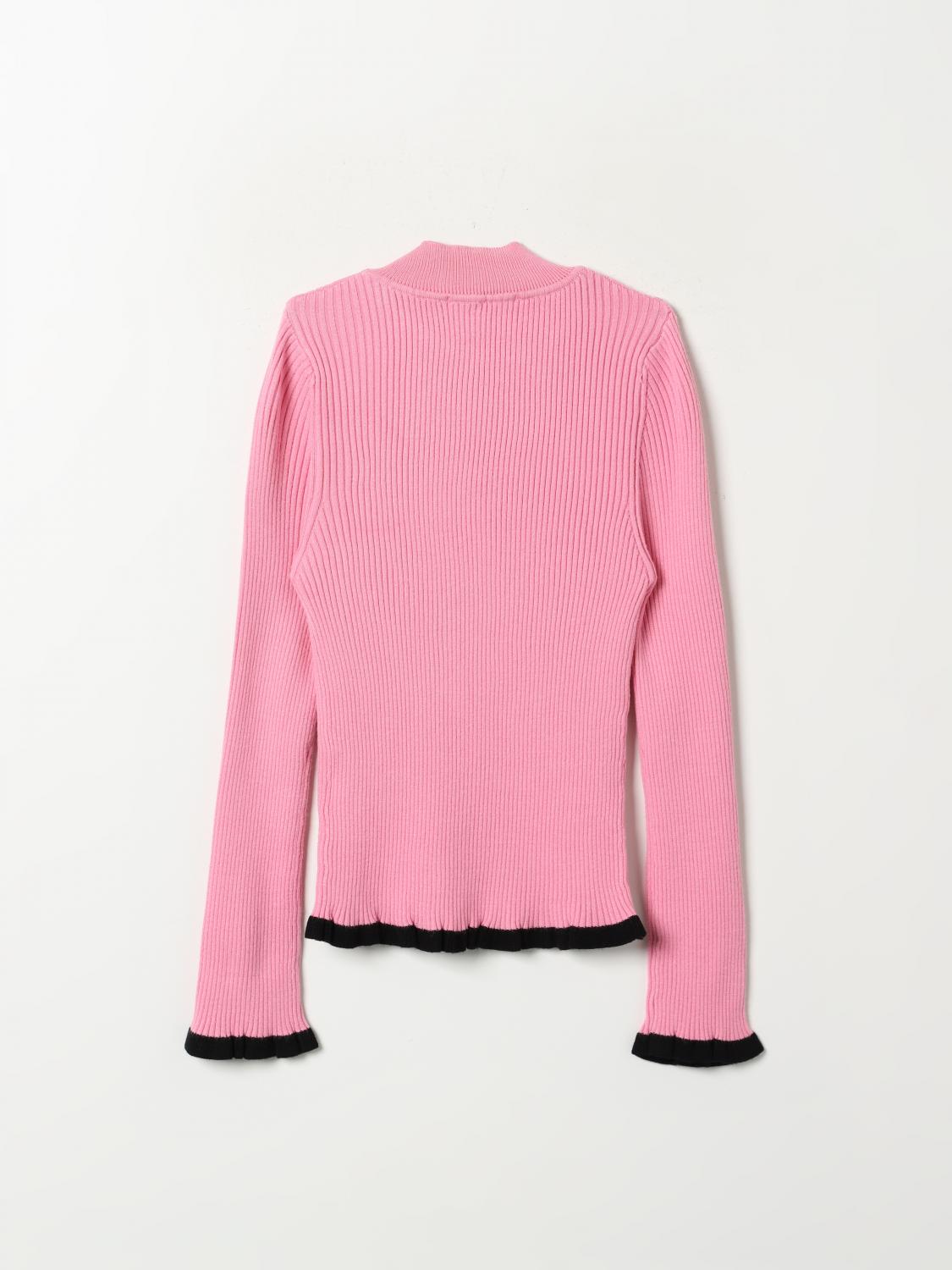 MSGM KIDS SWEATER: Sweater kids MSGM Kids, Pink - Img 2