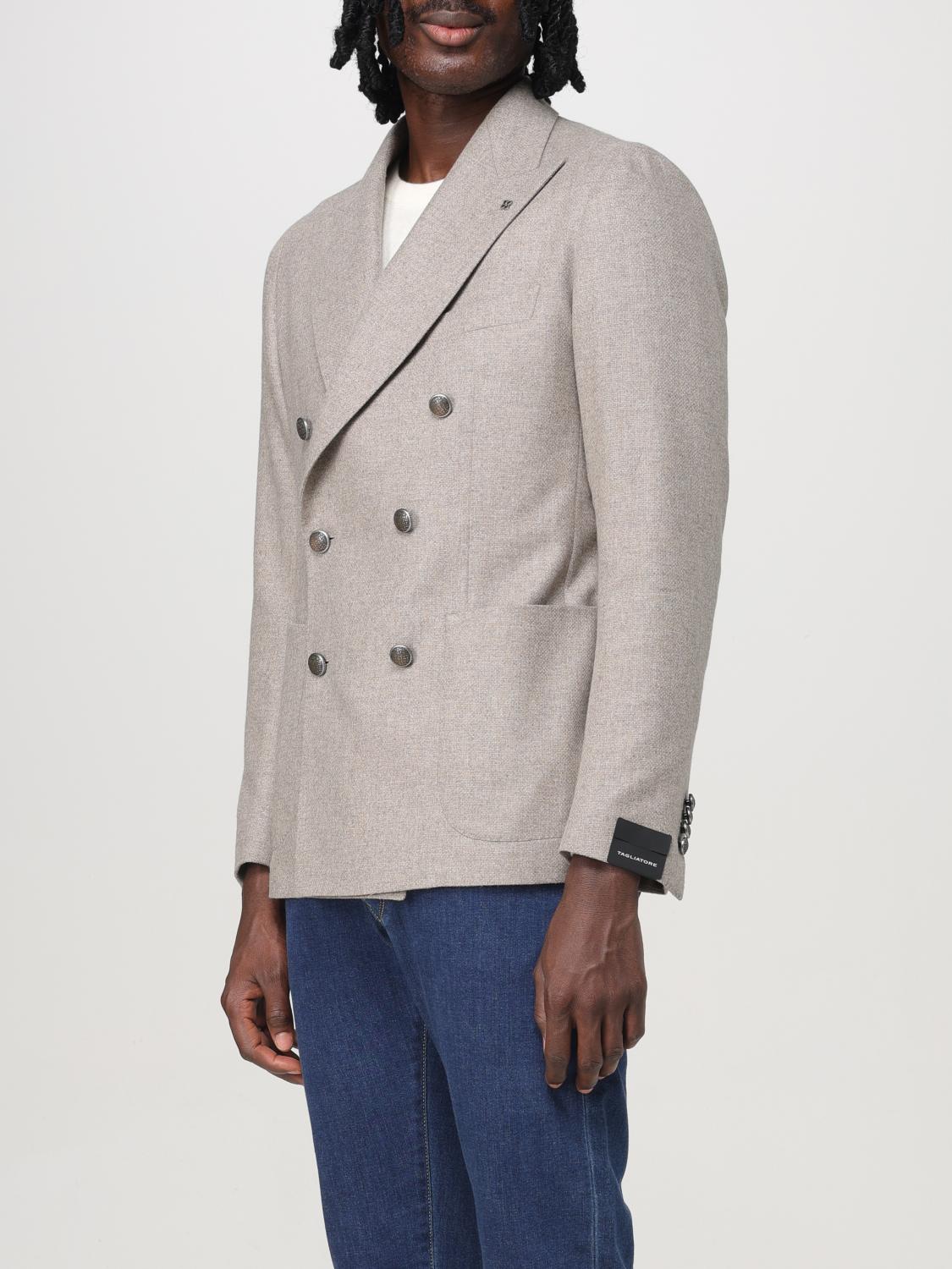 TAGLIATORE BLAZER: Jacket men Tagliatore, Dove Grey - Img 3