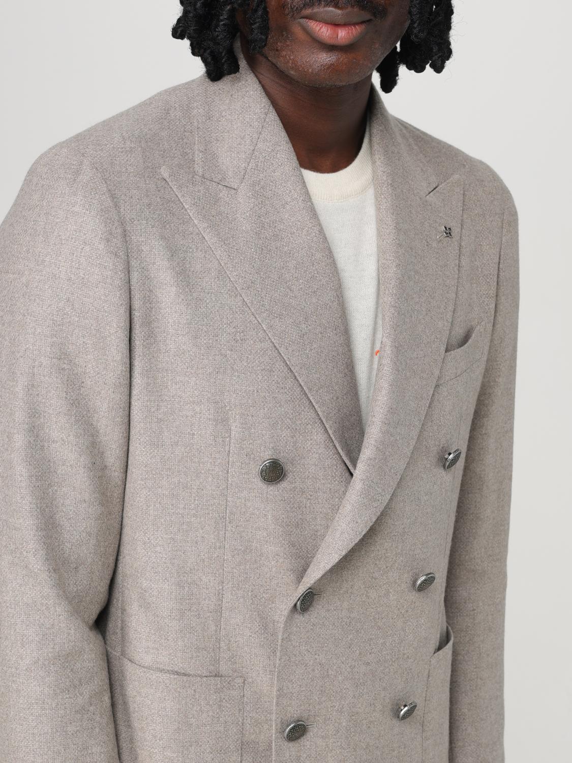 TAGLIATORE BLAZER: Jacket men Tagliatore, Dove Grey - Img 4