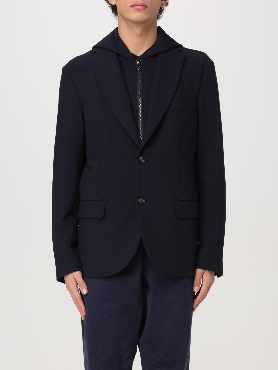 EMPORIO ARMANI BLAZER: Emporio Armani men's blazer, Blue - Img 1