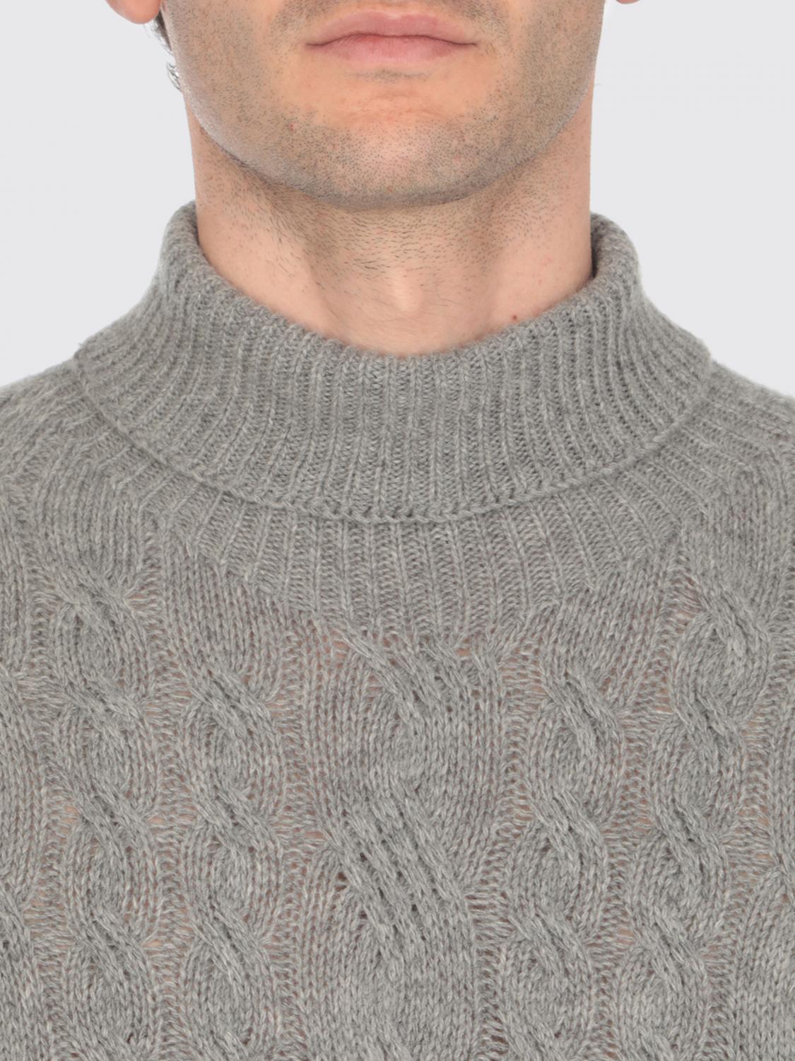 TAGLIATORE SWEATER: Sweater men Tagliatore, Grey - Img 3