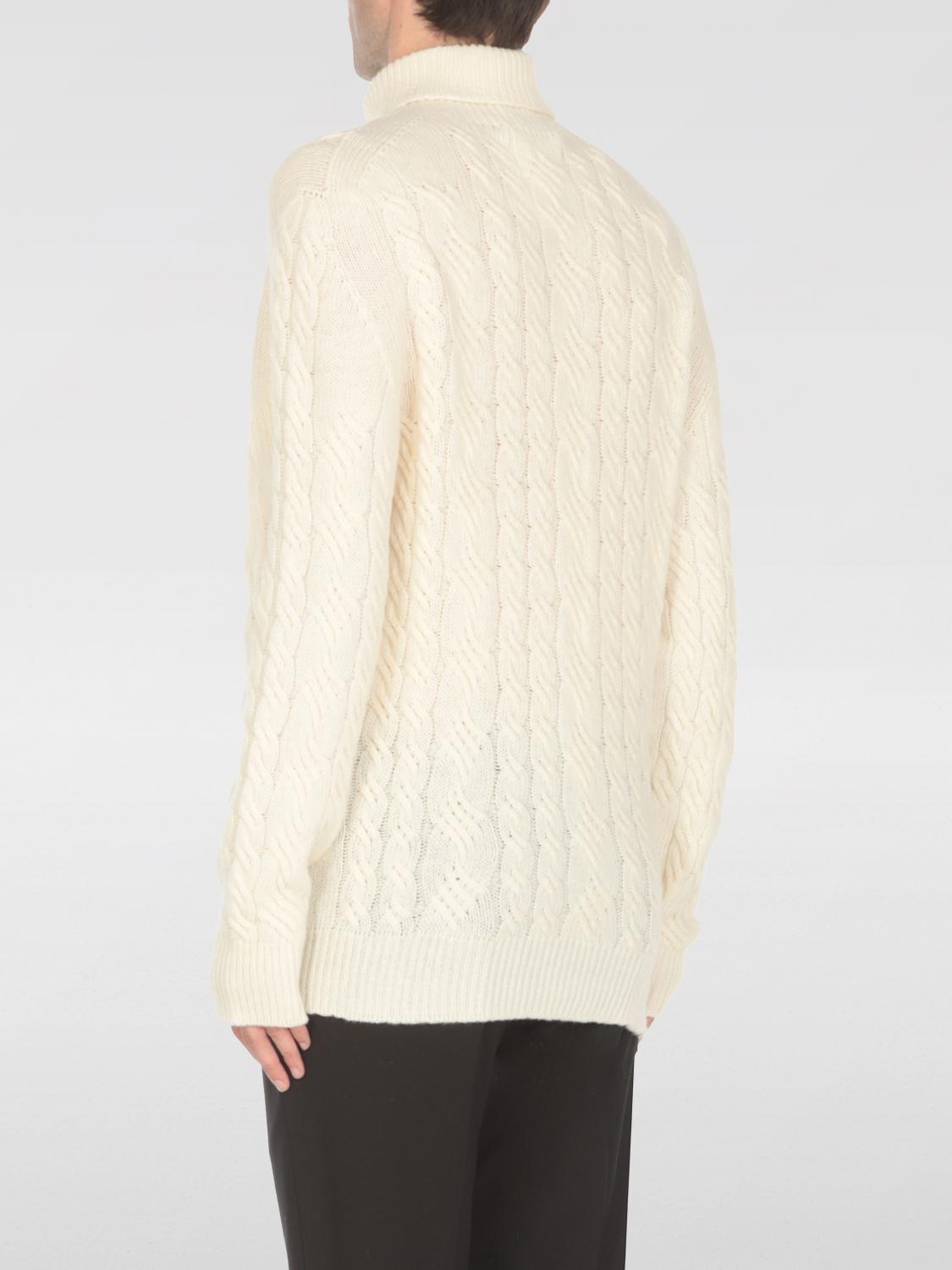 TAGLIATORE SWEATER: Sweater men Tagliatore, Ivory - Img 2