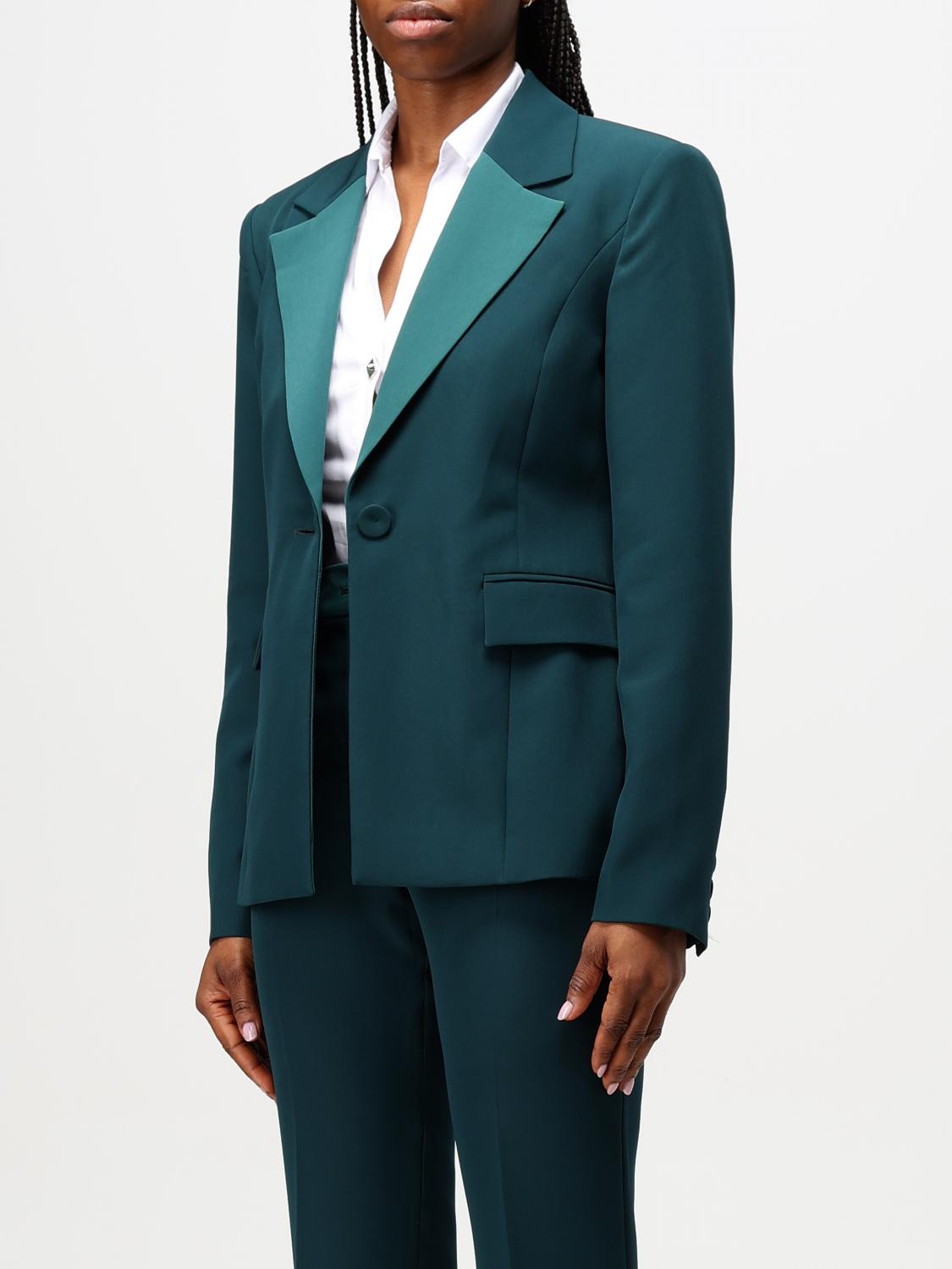 LIU JO BLAZER: Liu Jo women's blazer, Green - Img 4