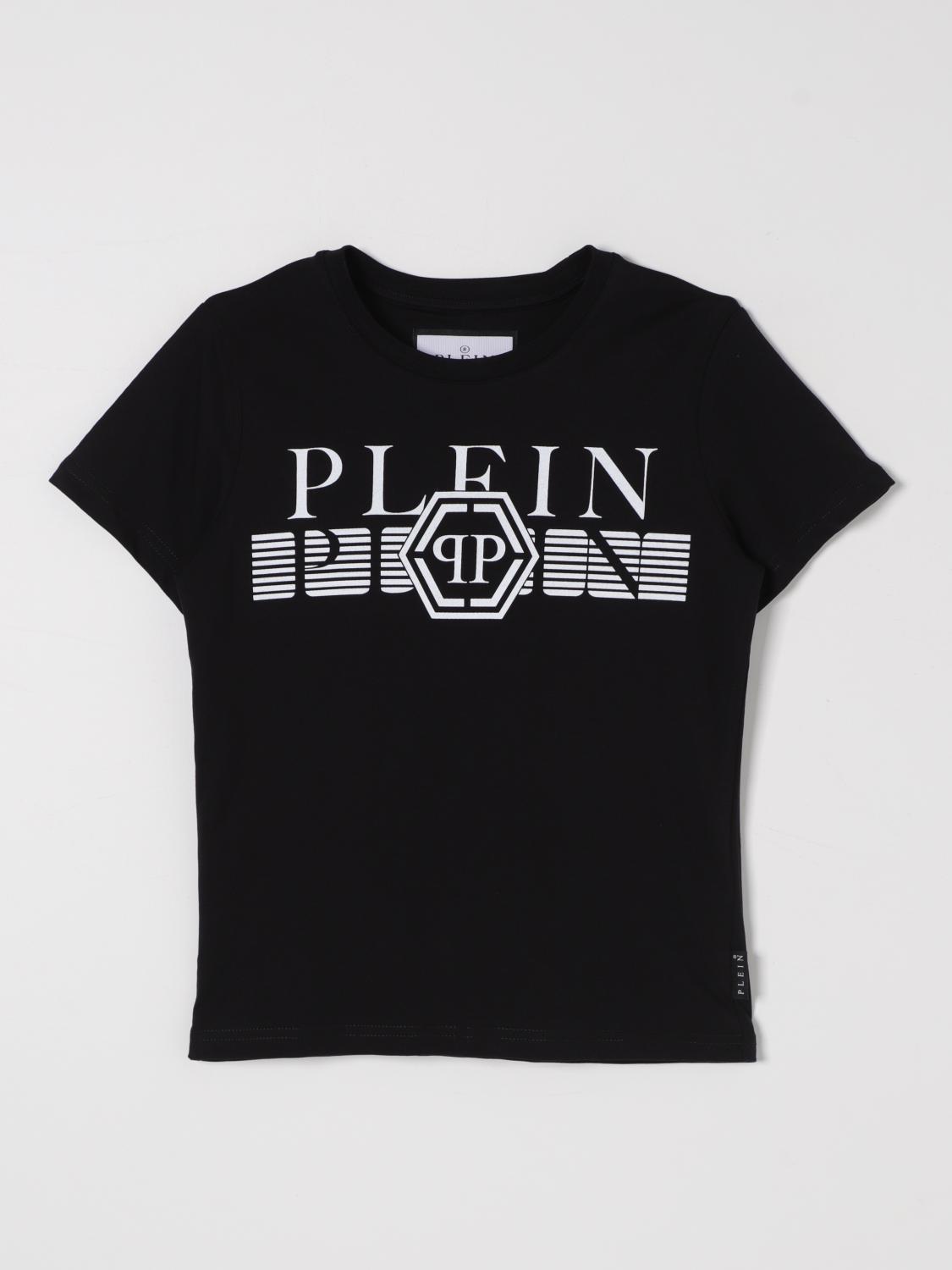 PHILIPP PLEIN 티셔츠: 티셔츠 남아 Philipp Plein, 블랙 - Img 1