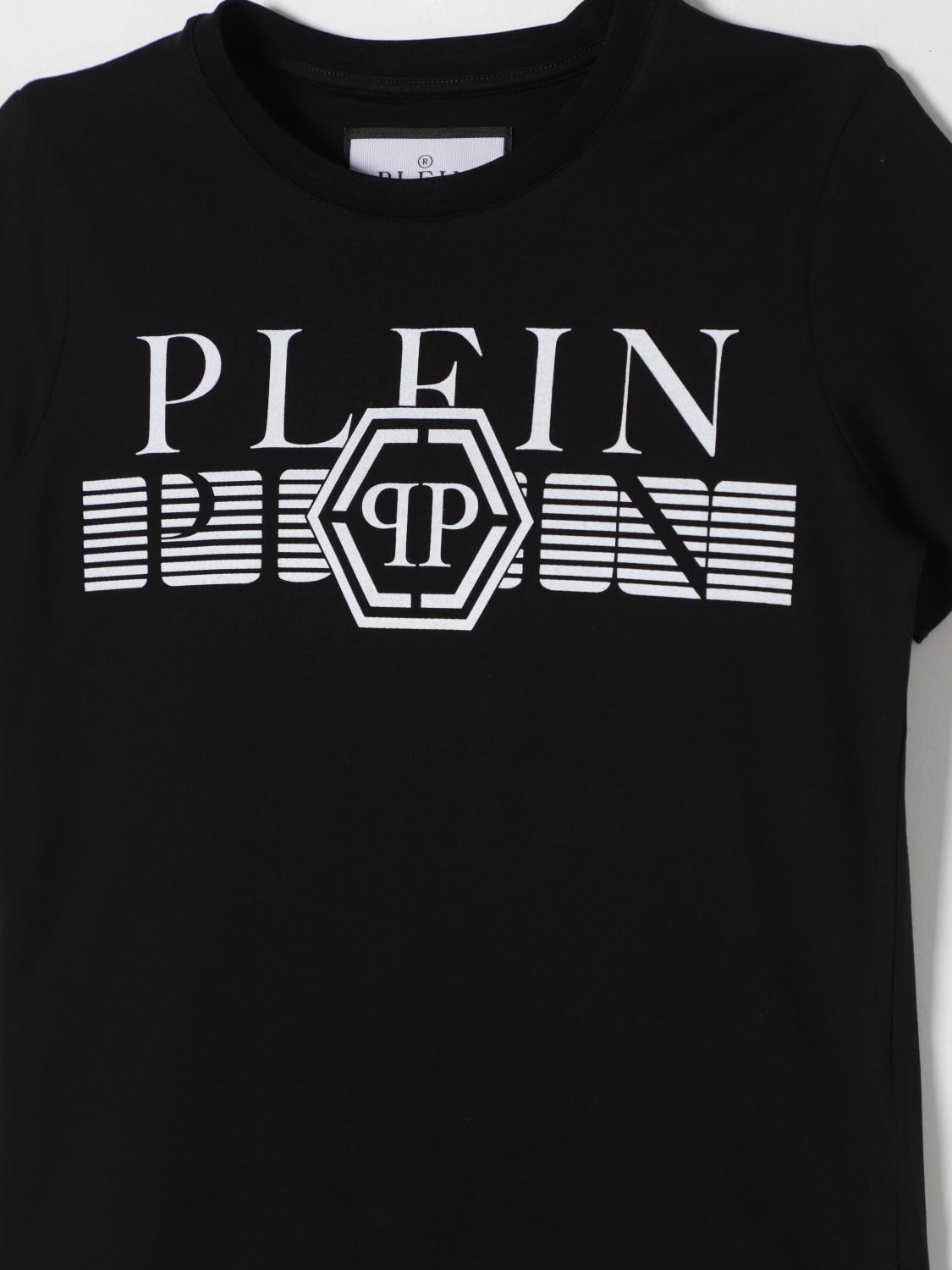 PHILIPP PLEIN 티셔츠: 티셔츠 남아 Philipp Plein, 블랙 - Img 3