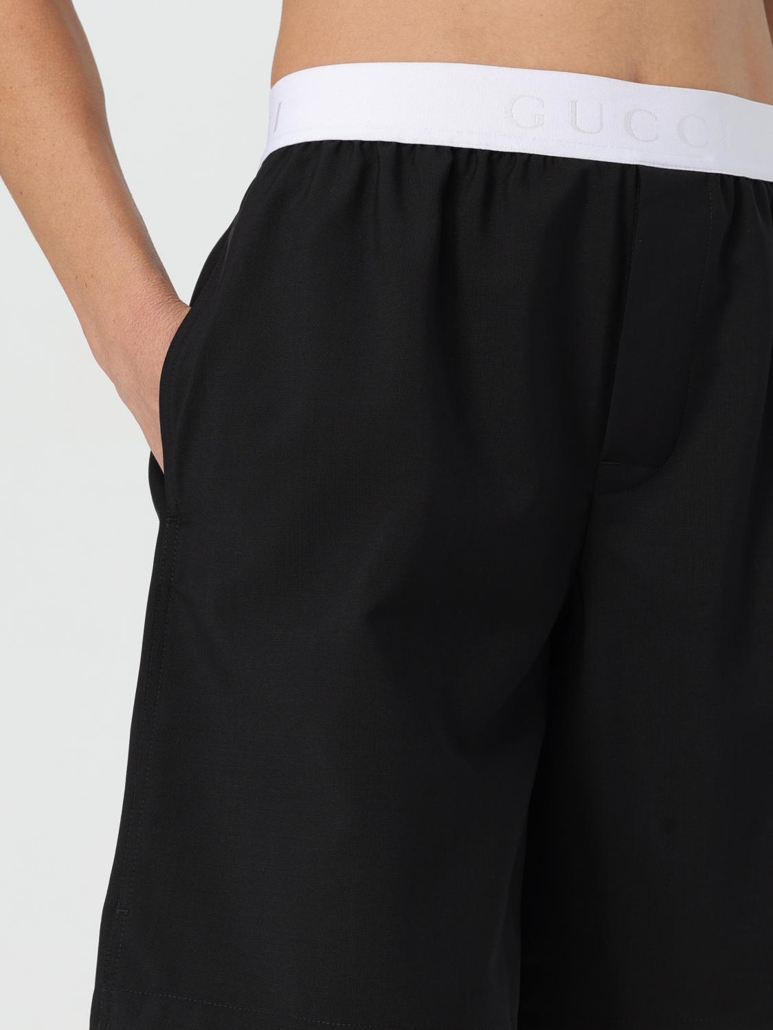 GUCCI SHORTS: Shorts damen Gucci, Schwarz - Img 5