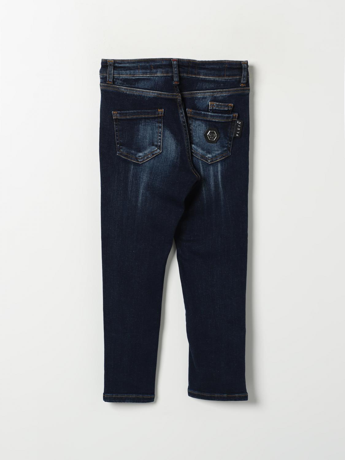 PHILIPP PLEIN JEANS: Jeans enfant Philipp Plein, Denim - Img 2