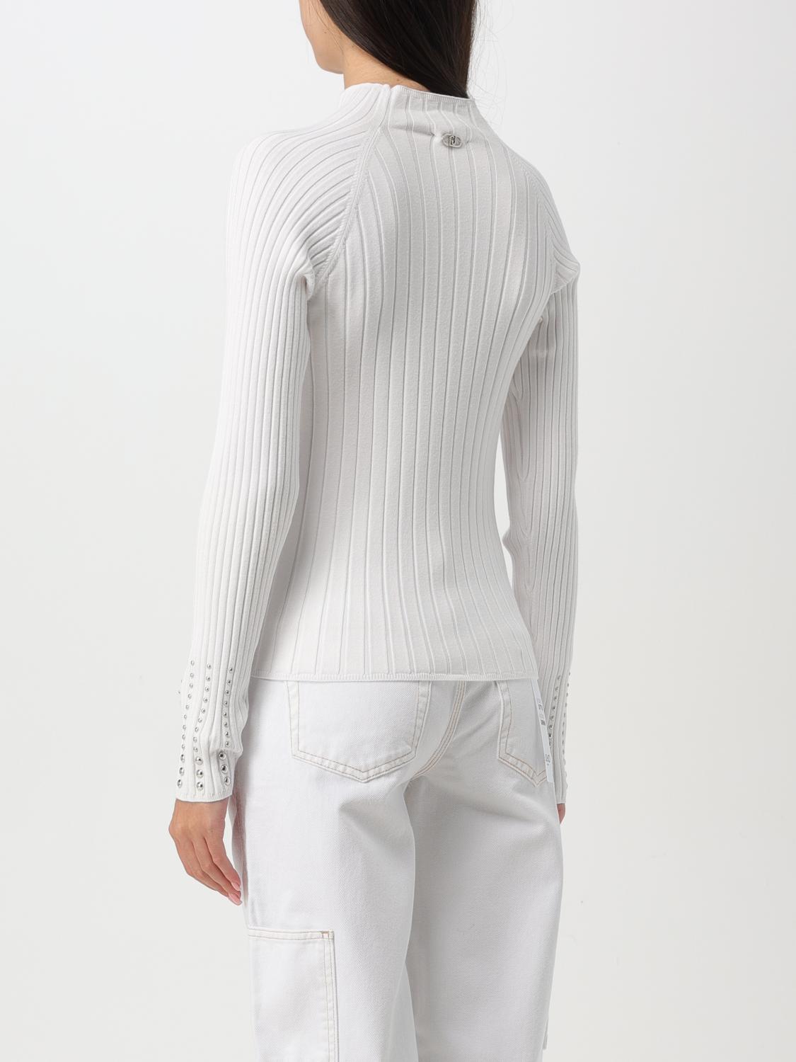 LIU JO SWEATER: Sweater woman Liu Jo, White - Img 2