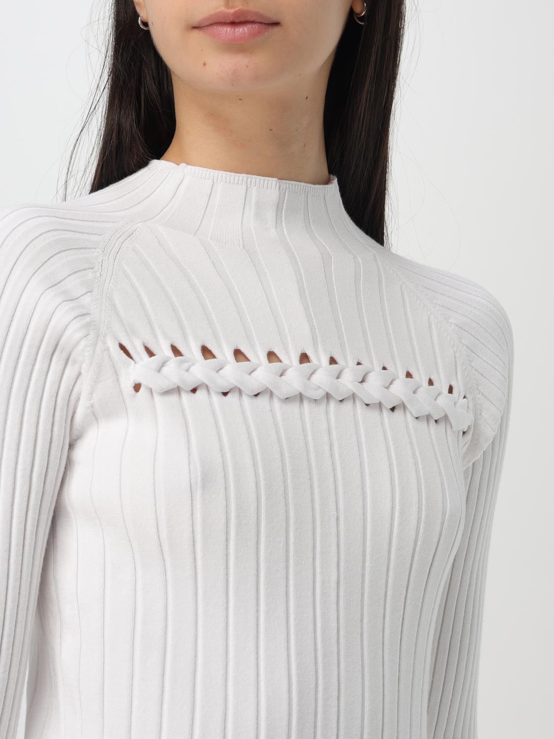 LIU JO SWEATER: Sweater woman Liu Jo, White - Img 3