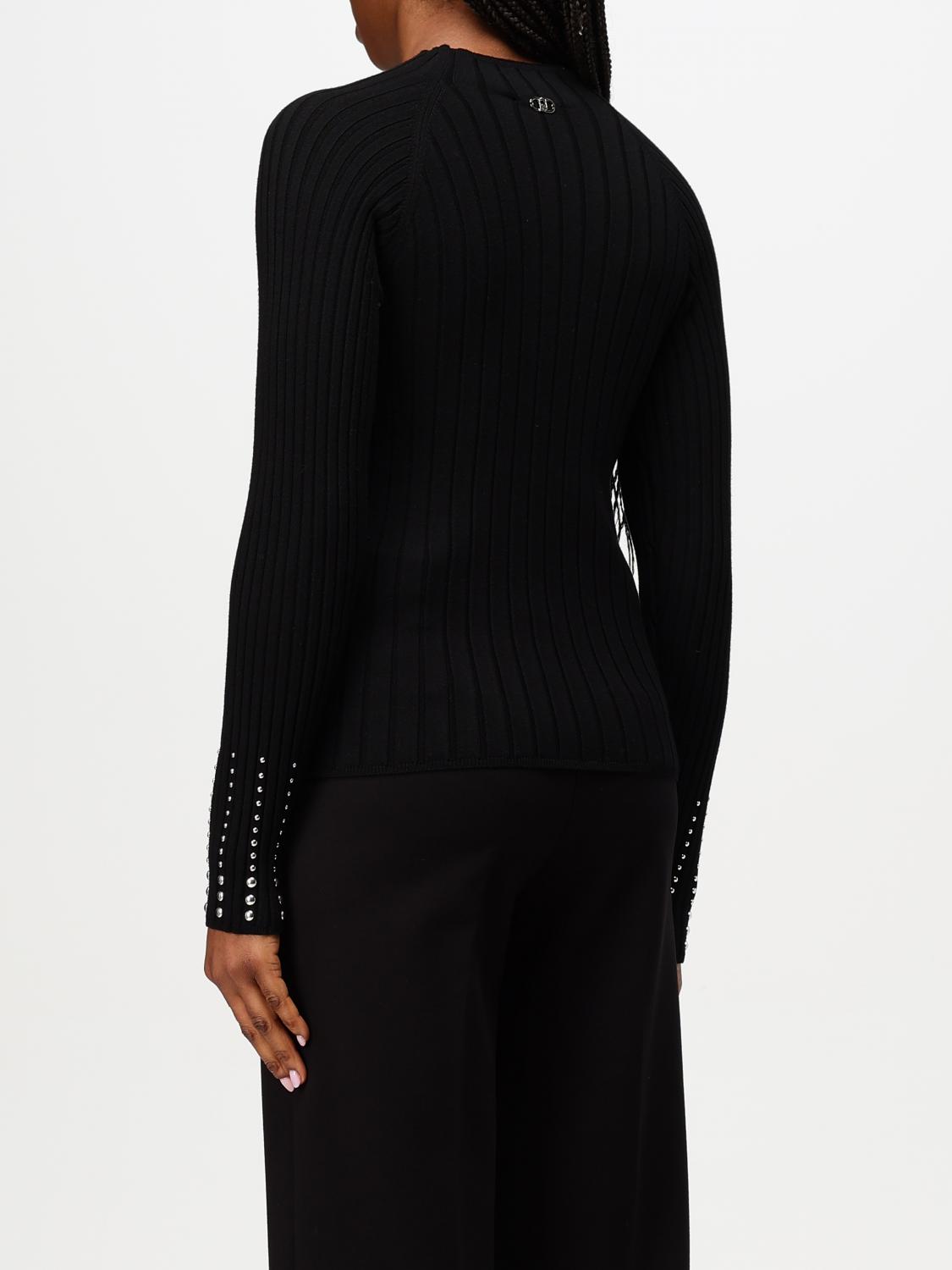 LIU JO SWEATER: Sweater woman Liu Jo, Black - Img 2