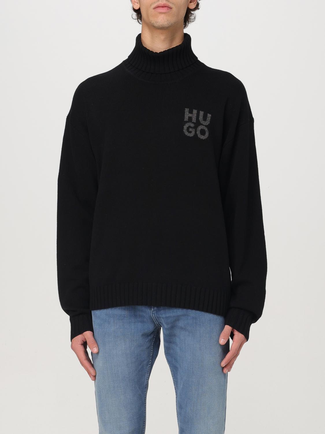 HUGO SWEATER: Sweater men Hugo, Black - Img 1