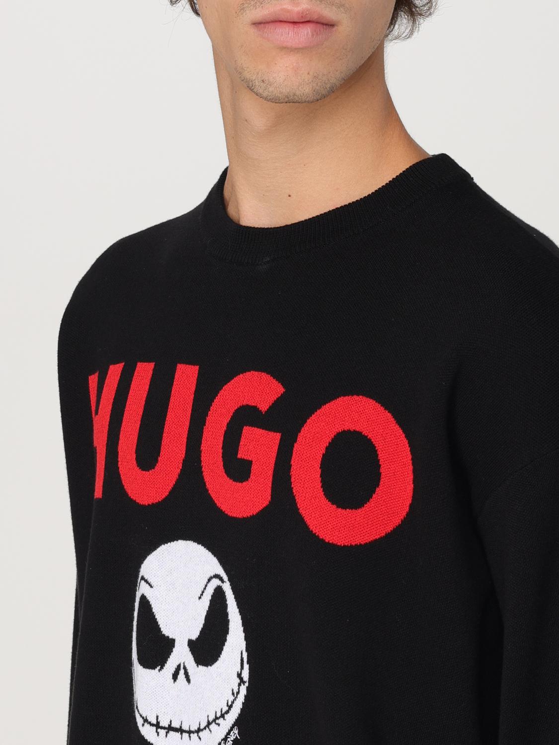 HUGO SWEATSHIRT: Sweatshirt men Hugo, Black - Img 3