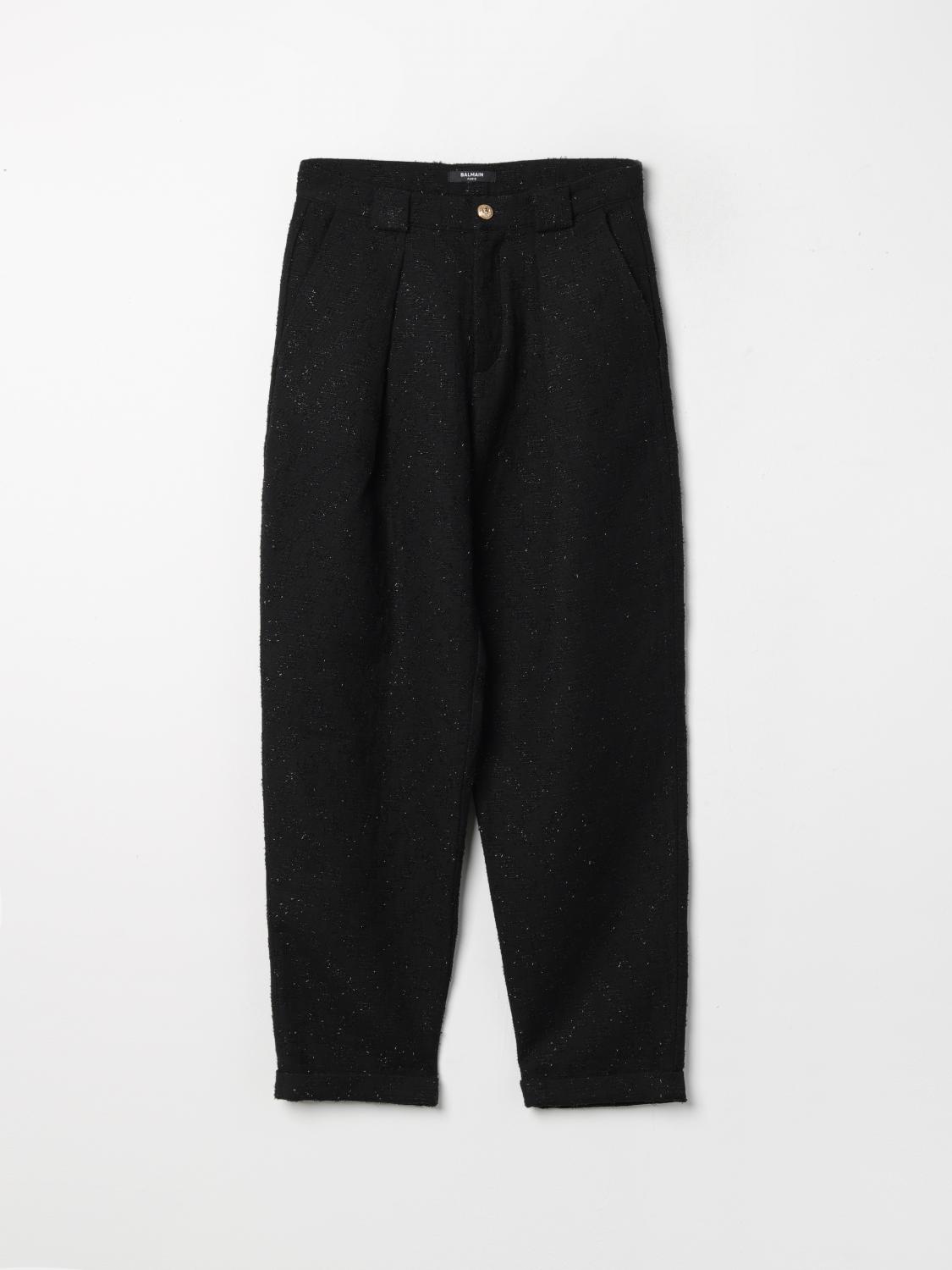 BALMAIN PANTS: Suit kids Balmain, Black - Img 1