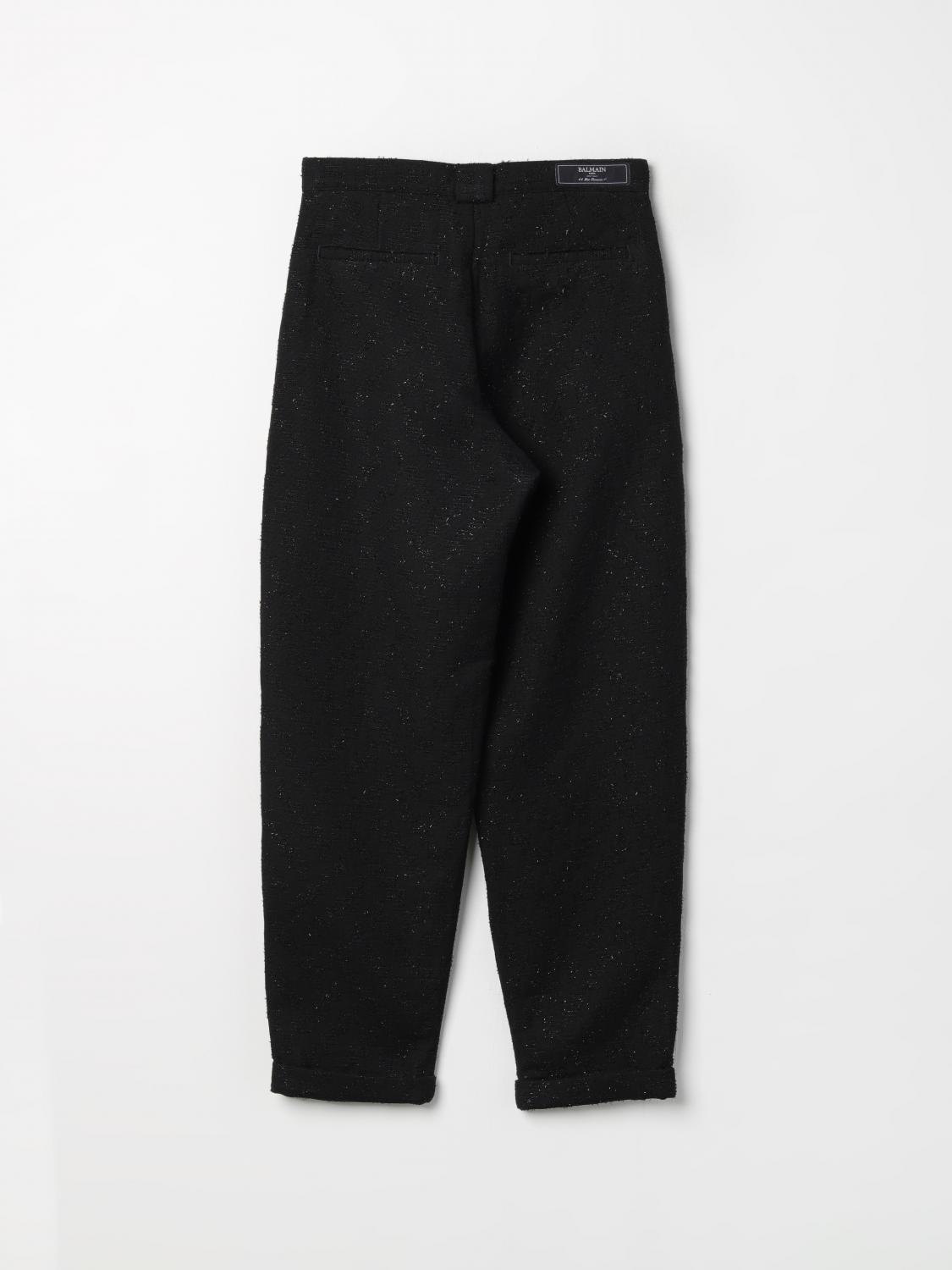 BALMAIN PANTS: Suit kids Balmain, Black - Img 2