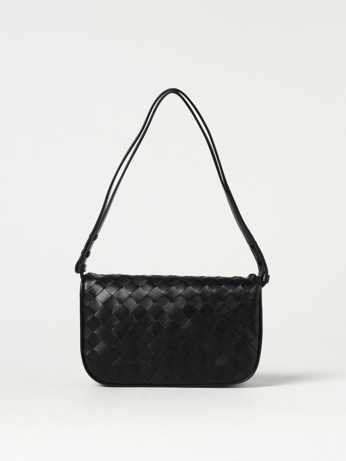 BOTTEGA VENETA UMHÄNGETASCHE: Umhängetasche damen Bottega Veneta, Schwarz - Img 1