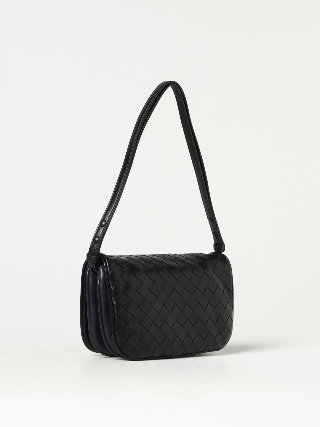 BOTTEGA VENETA UMHÄNGETASCHE: Umhängetasche damen Bottega Veneta, Schwarz - Img 3