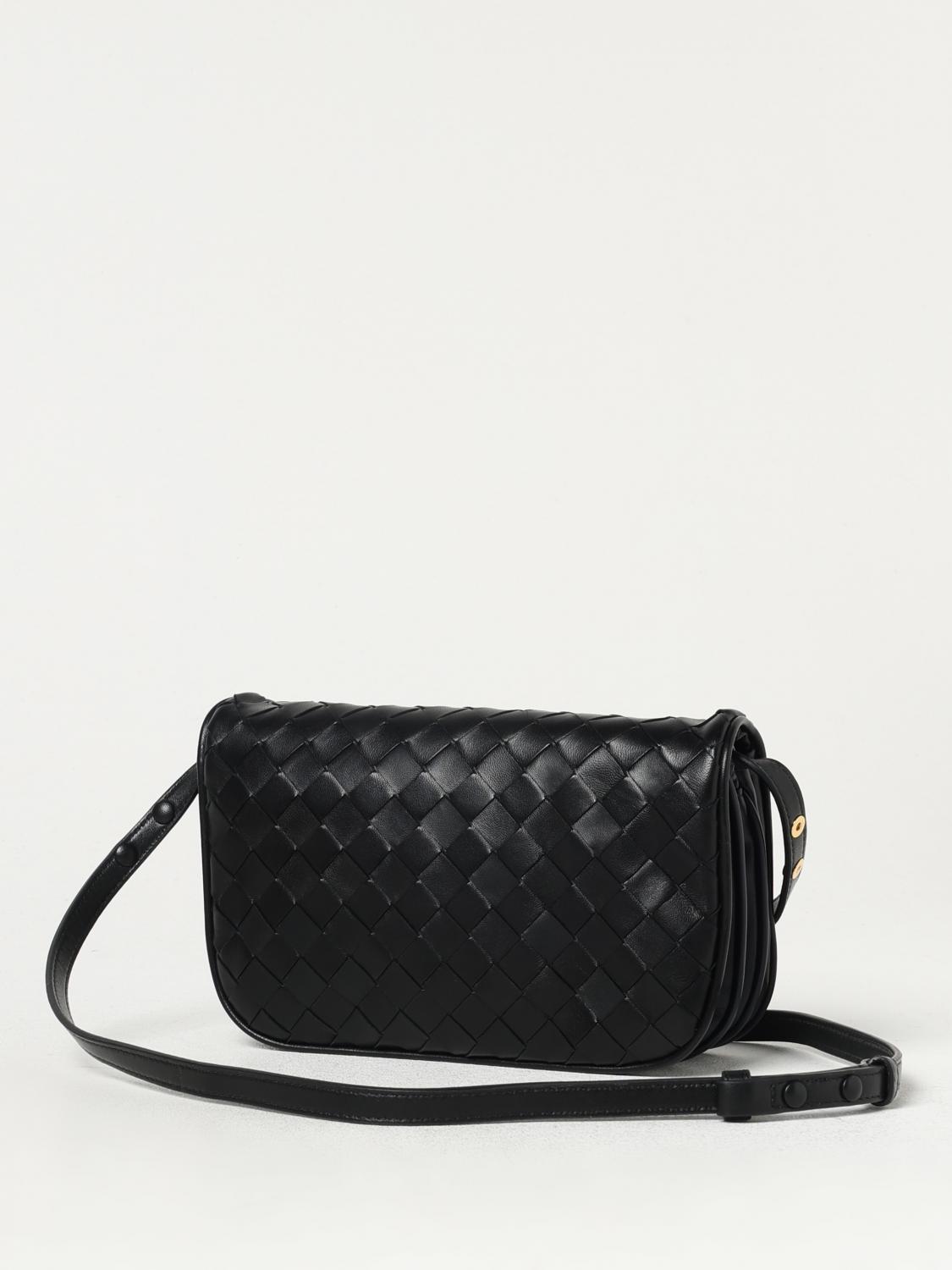 BOTTEGA VENETA UMHÄNGETASCHE: Umhängetasche damen Bottega Veneta, Schwarz - Img 4