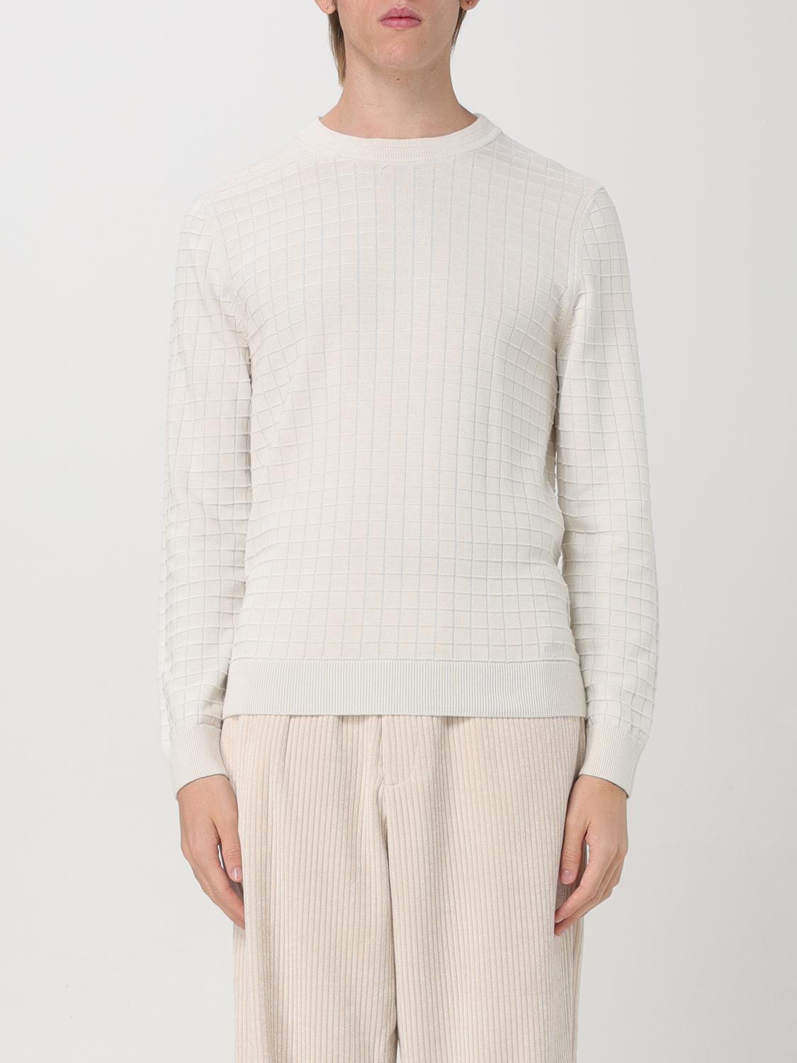 HUGO SWEATER: T-shirt men Hugo, Natural - Img 1