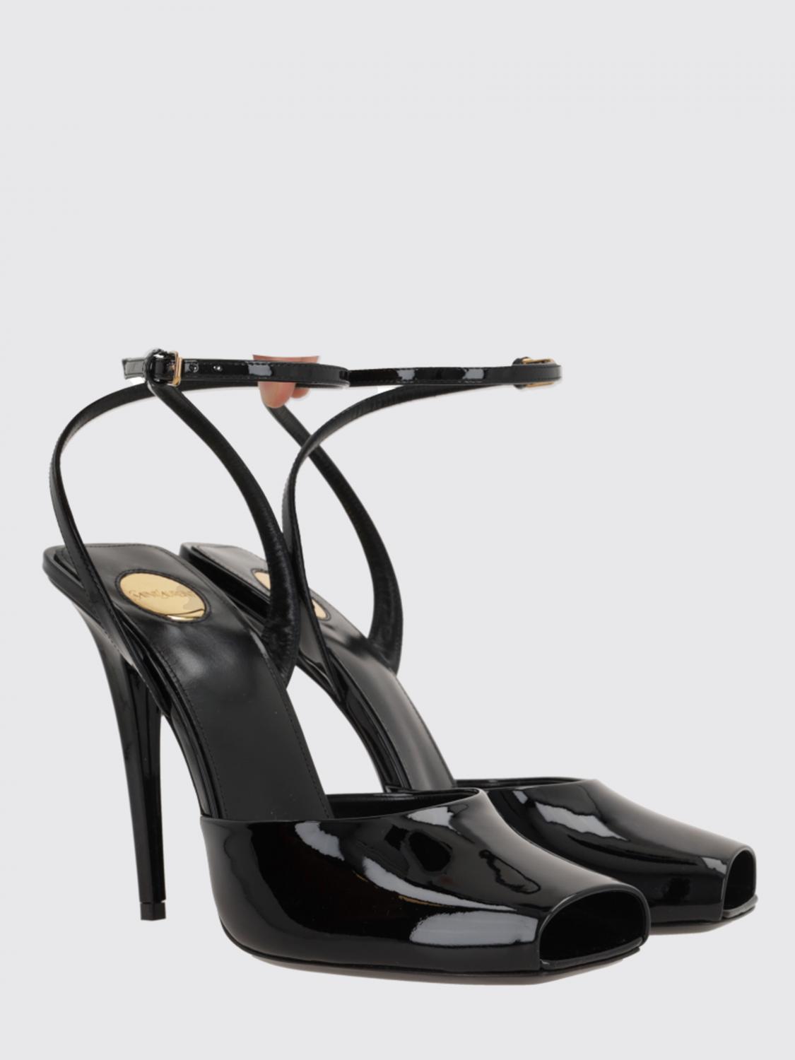 SAINT LAURENT HIGH HEEL SHOES: Shoes woman Saint Laurent, Black - Img 2