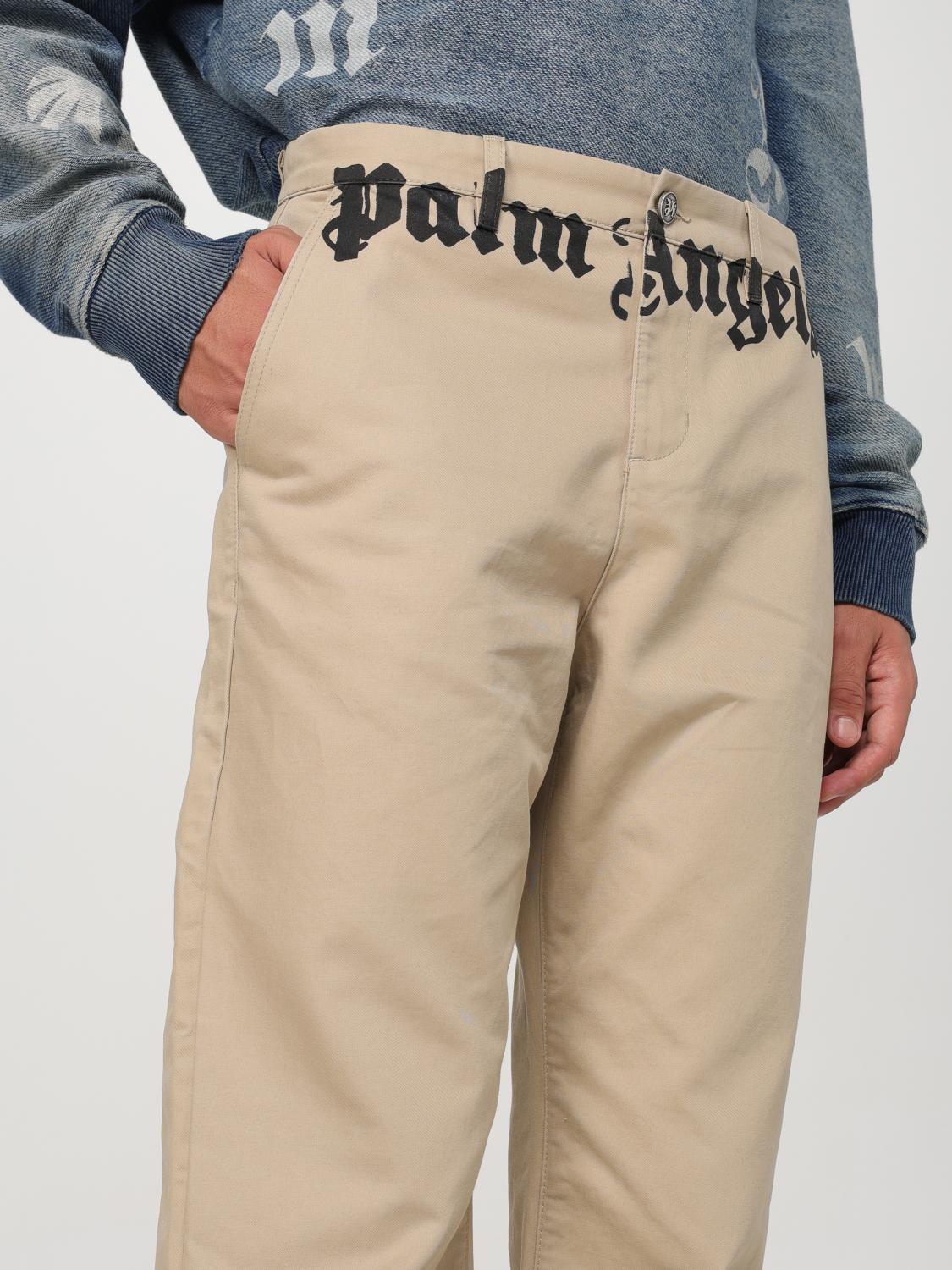 PALM ANGELS PANTS: Pants men Palm Angels, Beige - Img 5