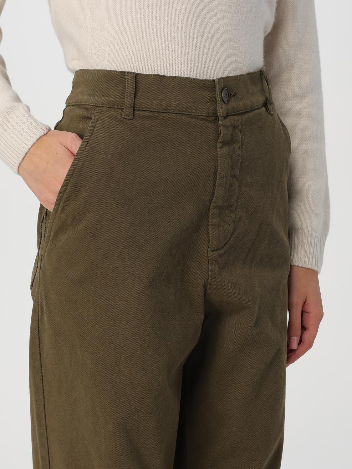 BARENA PANTS: Pants woman Barena, Olive - Img 3