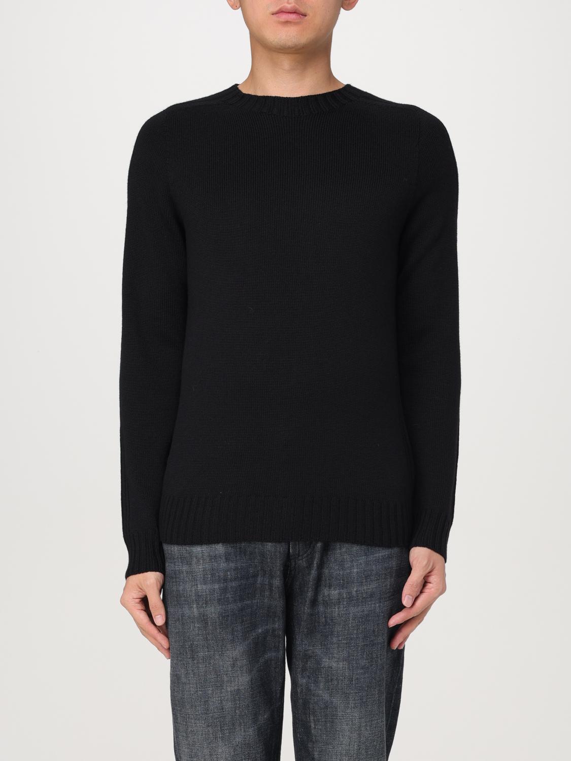 DONDUP MAGLIA: Maglia a girocollo basic Dondup, Nero - Img 1