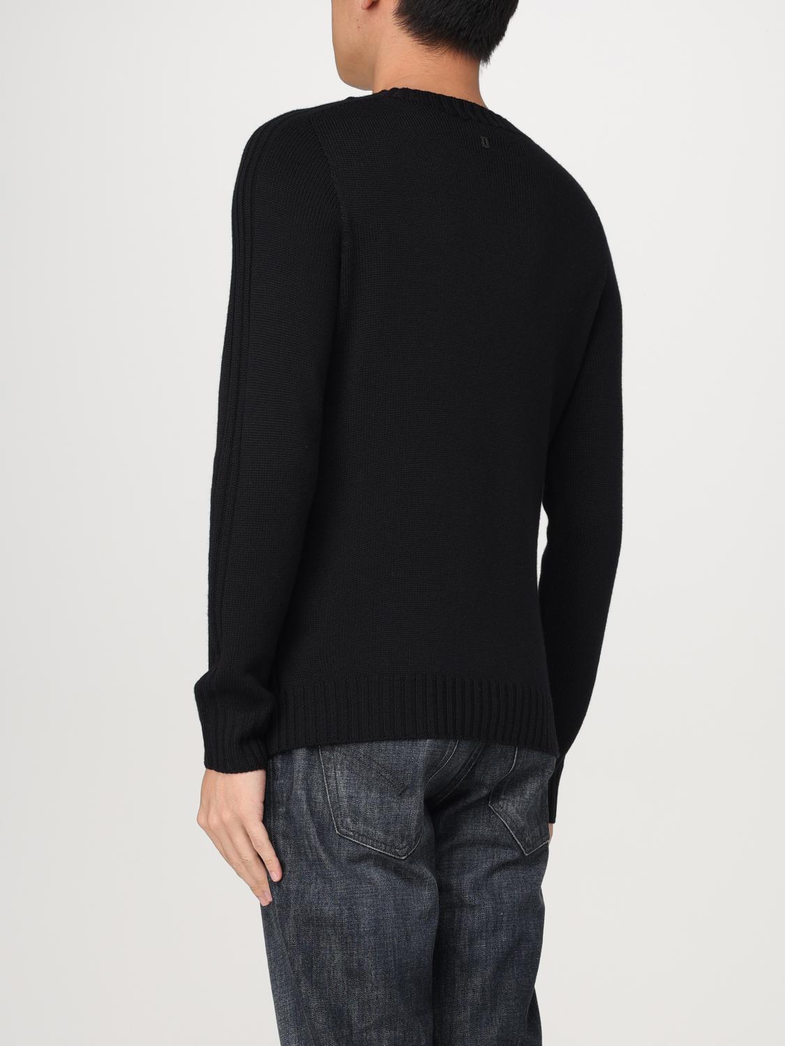 DONDUP MAGLIA: Maglia a girocollo basic Dondup, Nero - Img 2