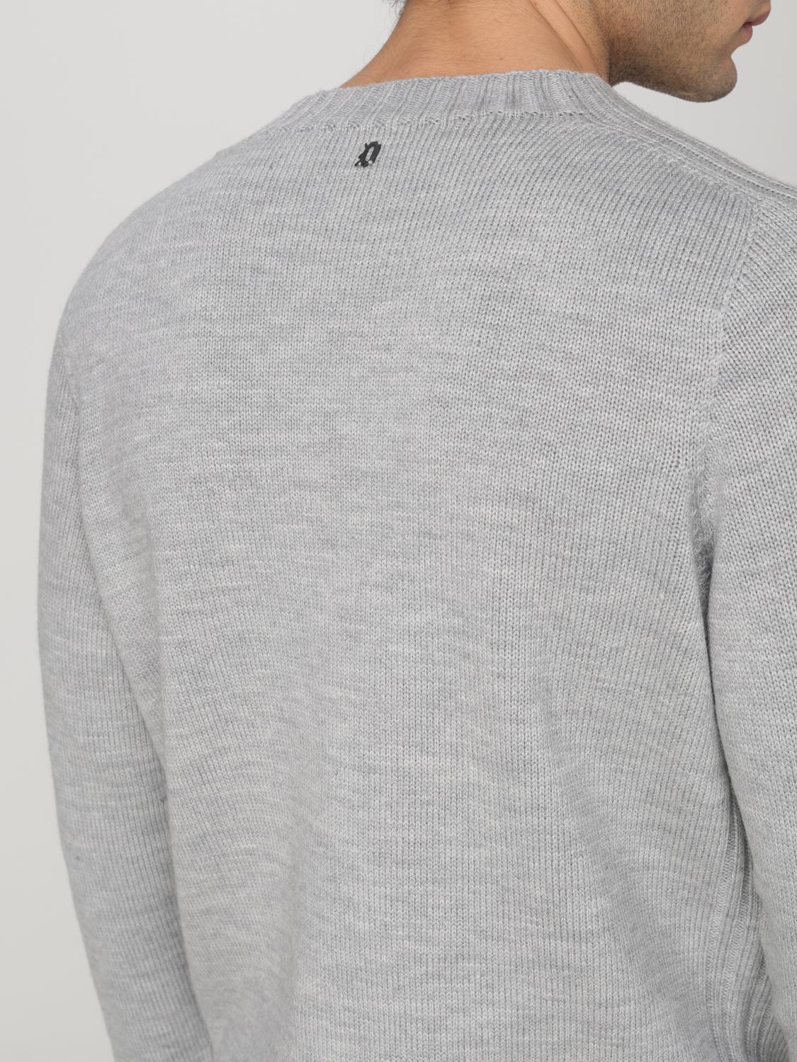 DONDUP SWEATER: Sweater men Dondup, Grey - Img 3