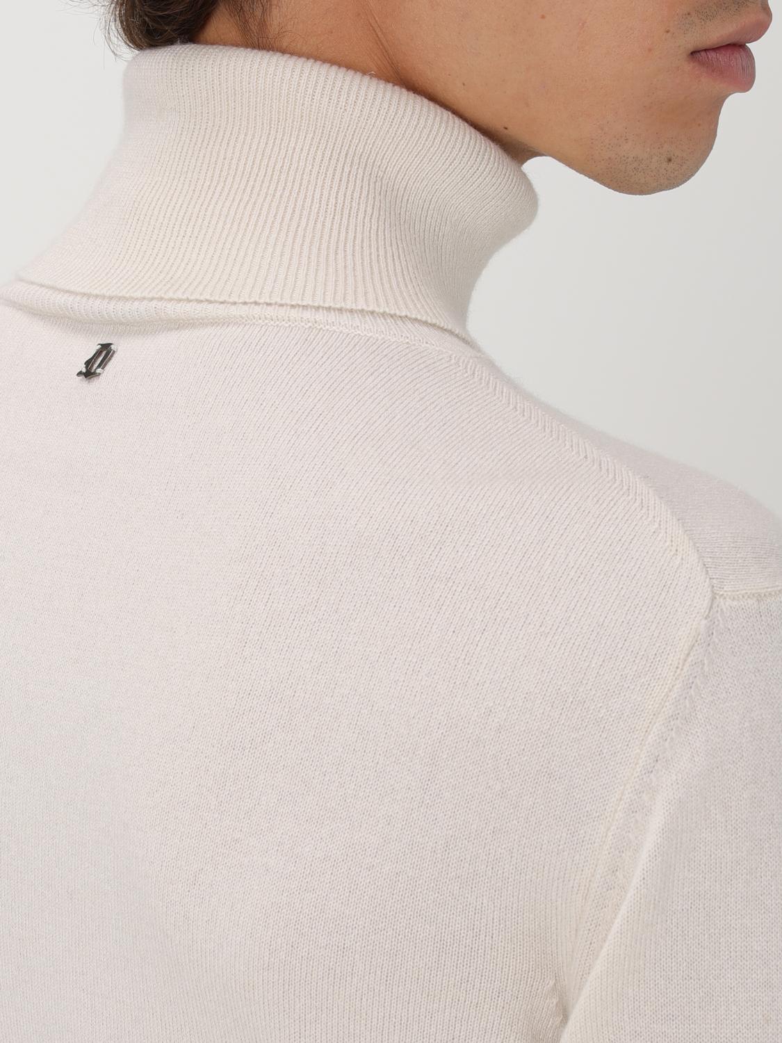 DONDUP SWEATER: Sweater men Dondup, Ivory - Img 3